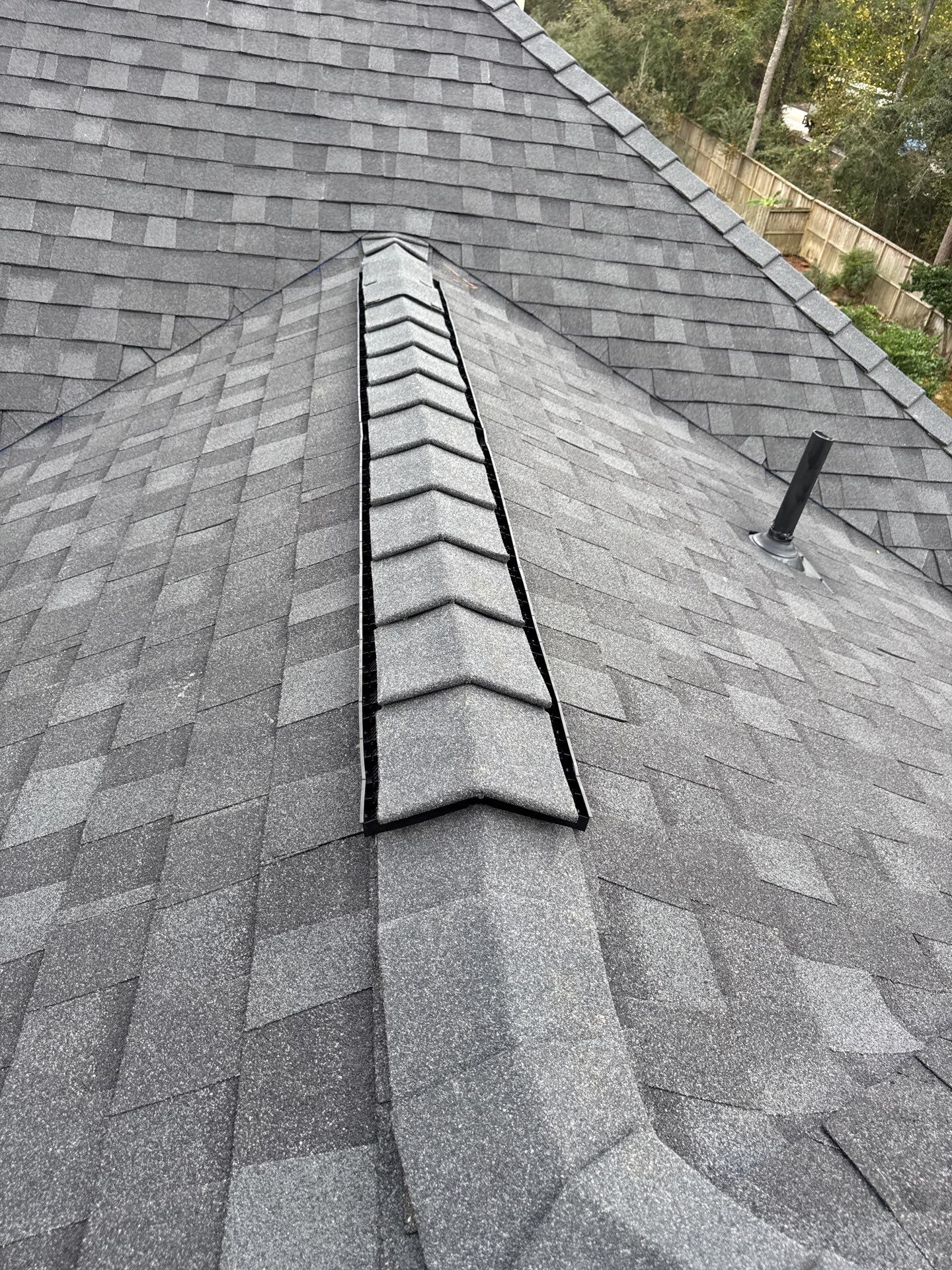 Tamko Titan XT - Rustic Black - High Profile Hip & Ridge by Roof Concepts Construction