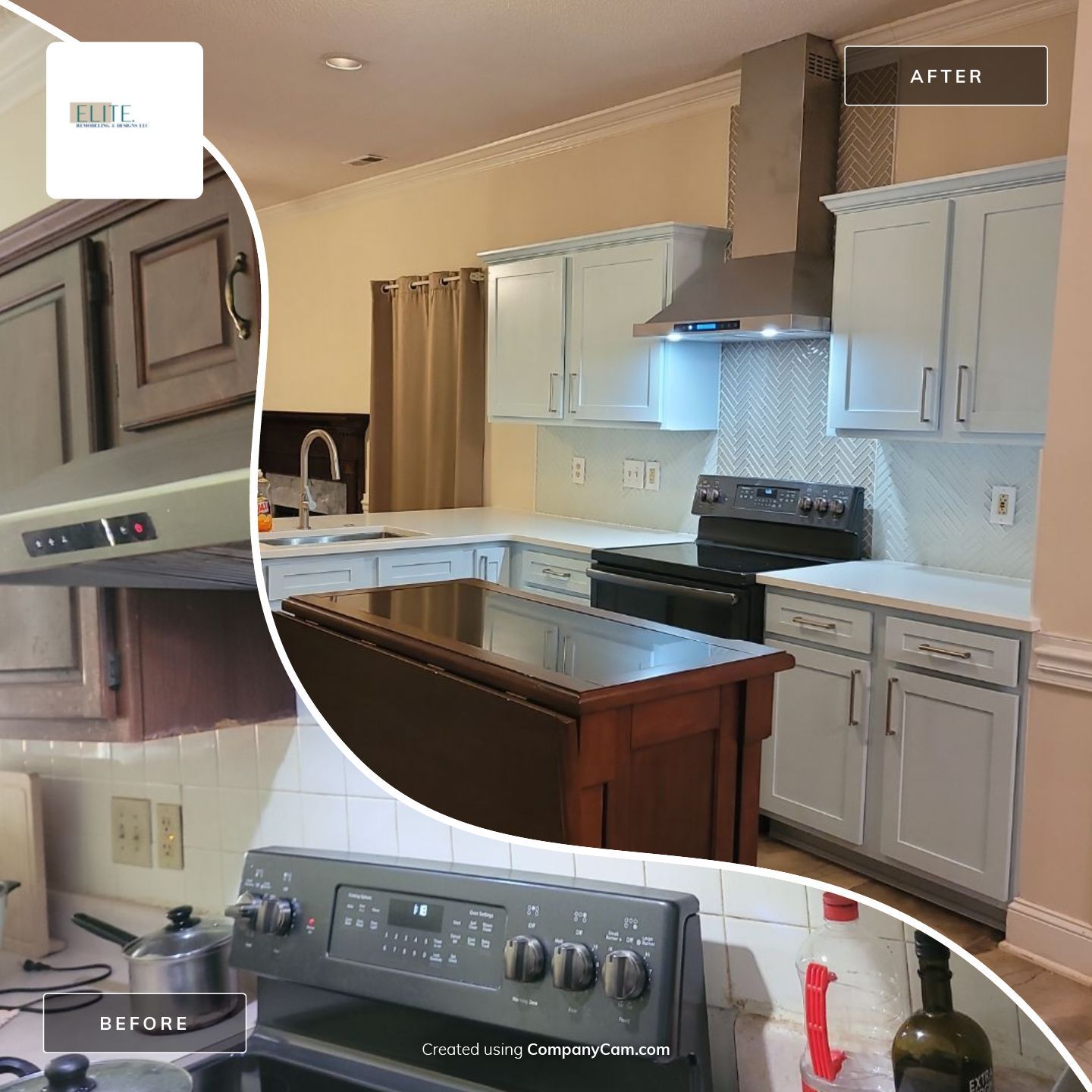 A Pathway to Function – A Cary Kitchen Transformed with Modern Style by Elite Remodeling and Design LLC
