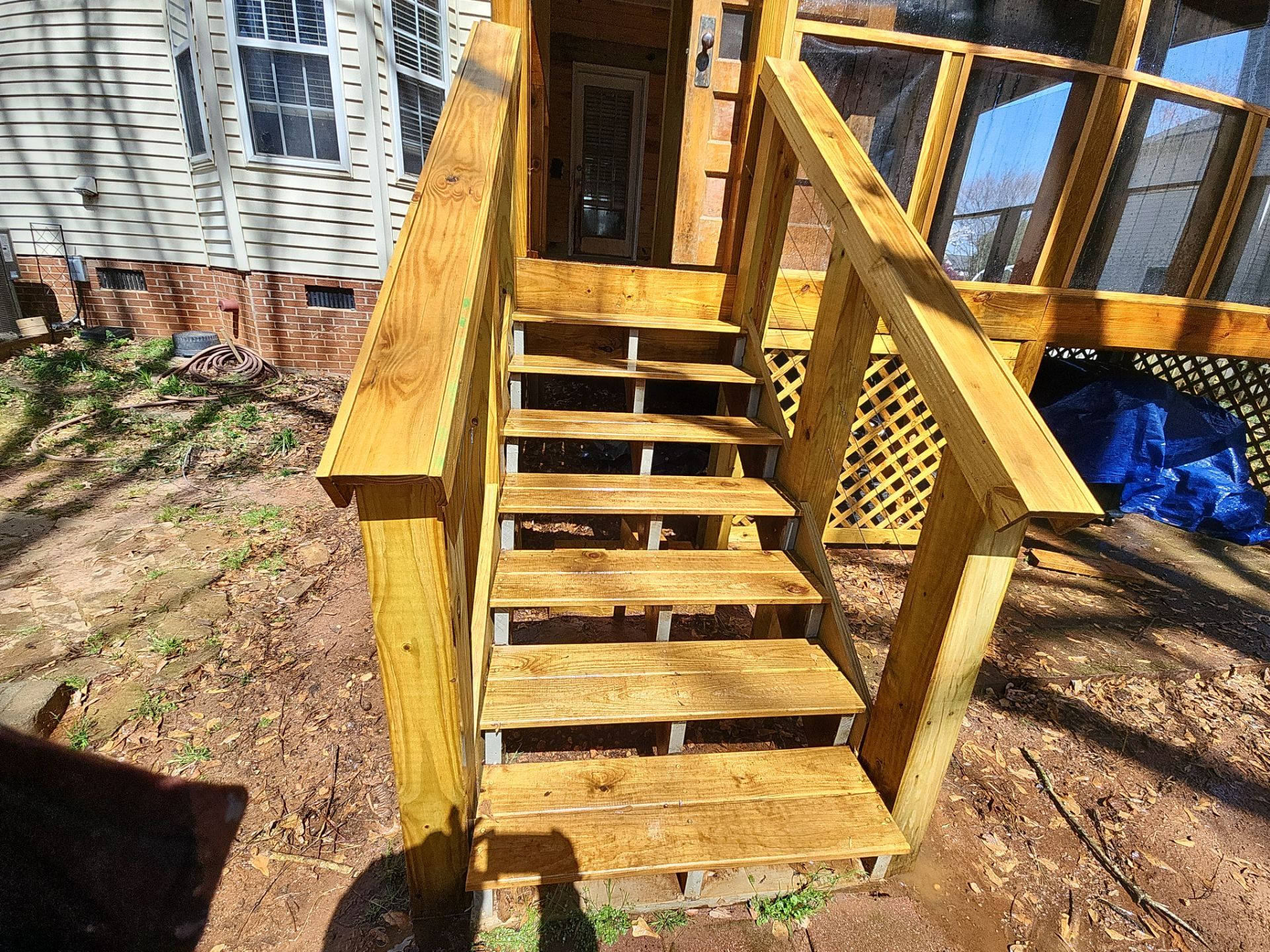 Screened Porch using Wood Sealant by DuraSeal