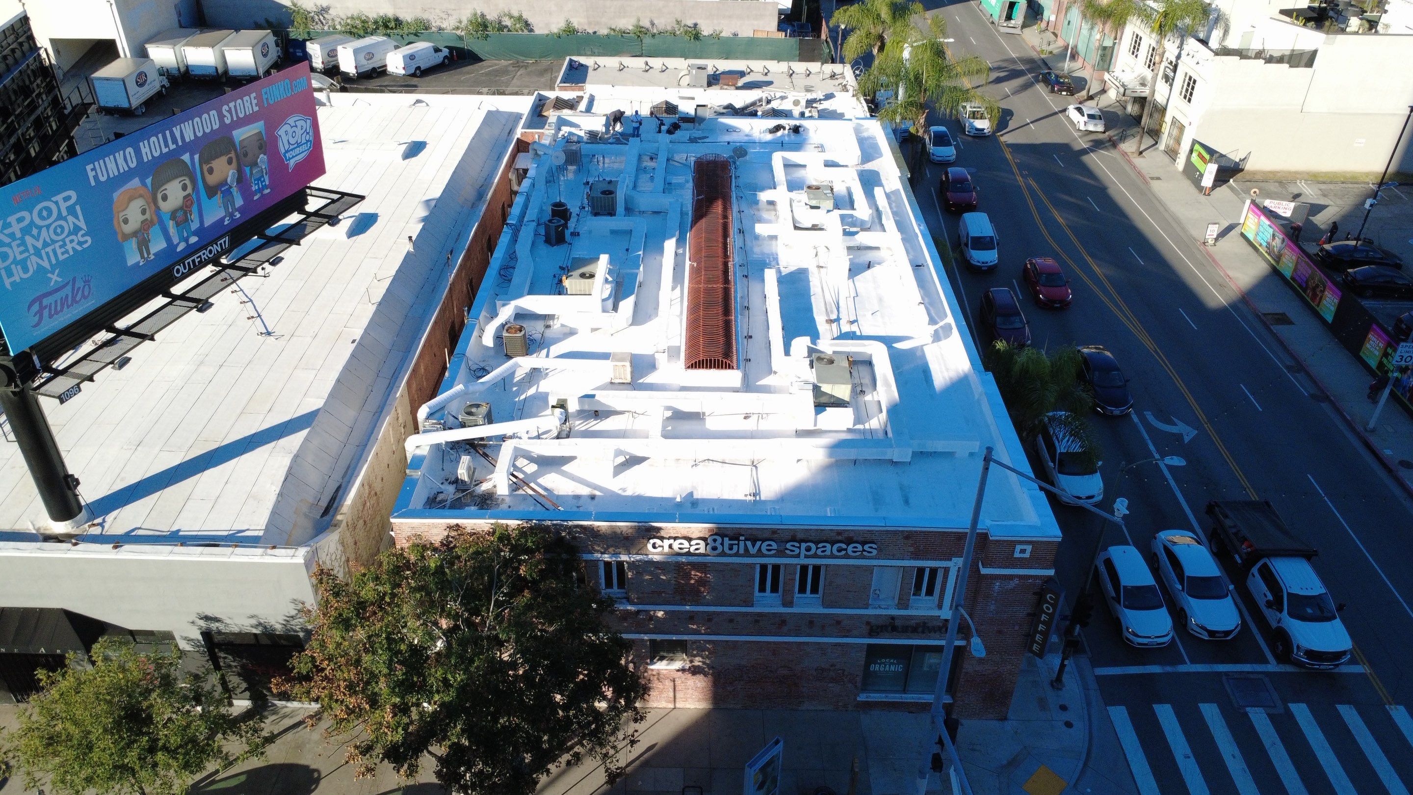 Silicone Coating - Commercial Property in Hollywood by Hull Brothers Roofing
