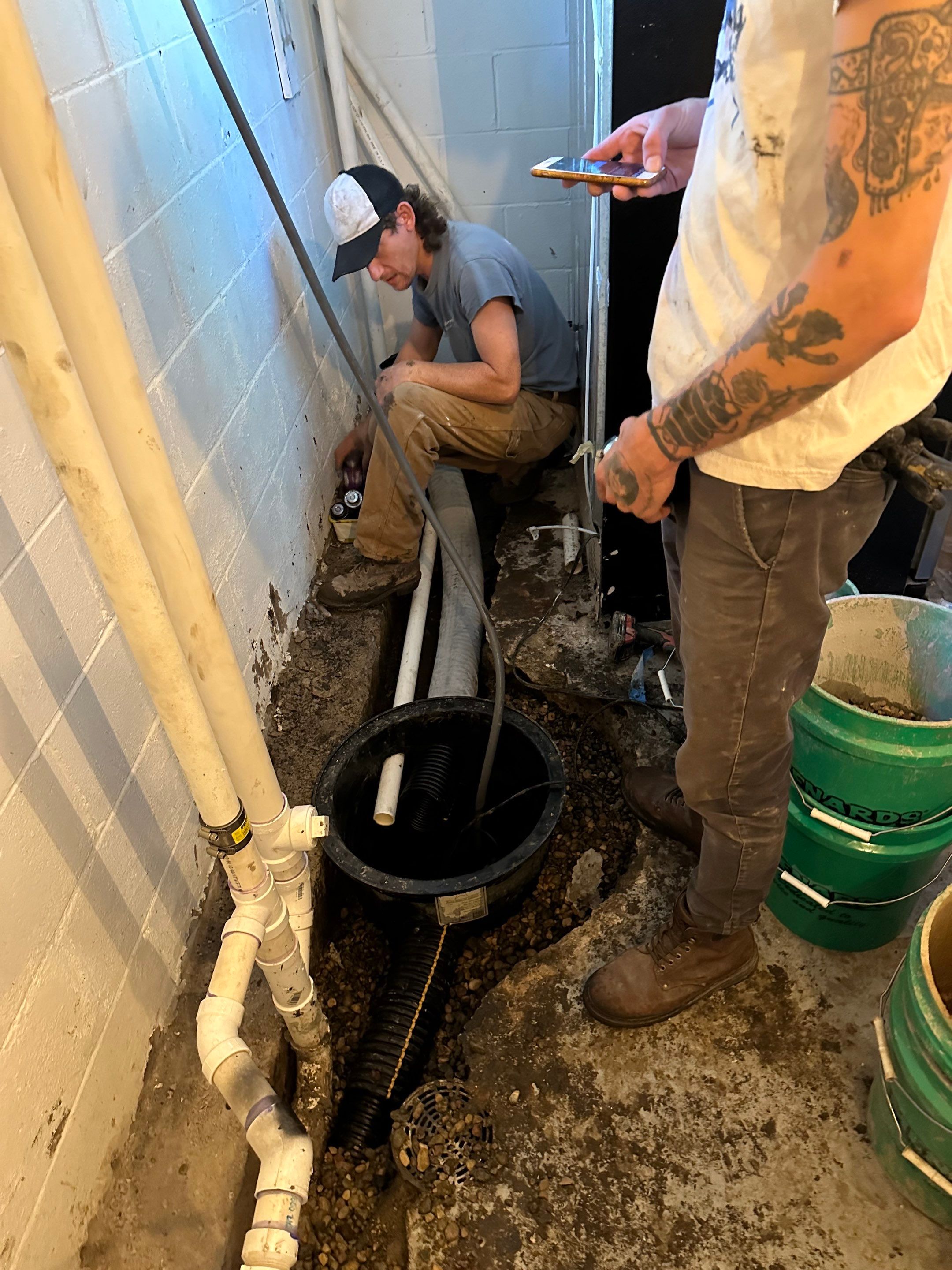 Solving a One-Wall Water Issue in St. Paul by Waterproofing Northeast