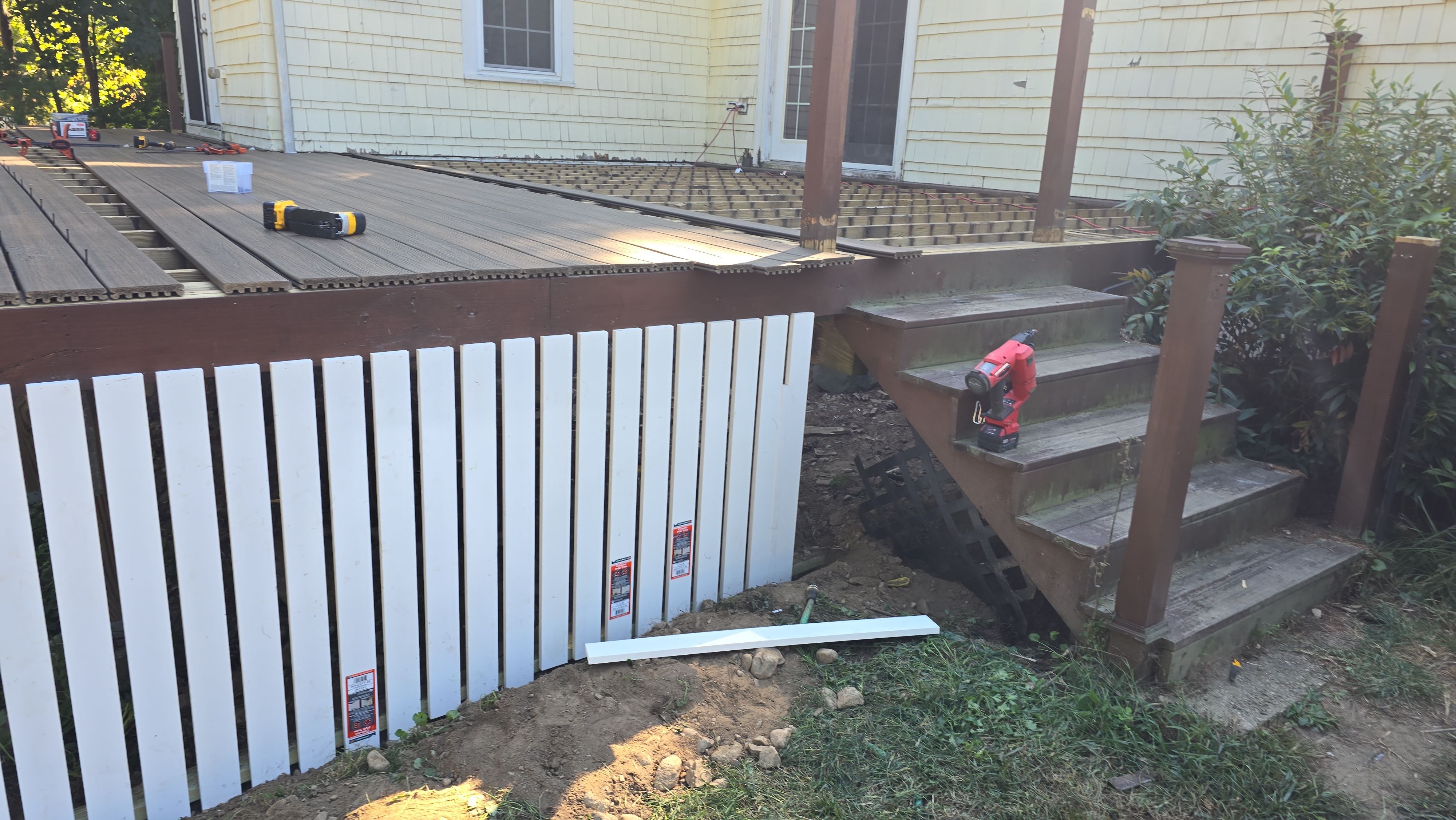 Deck Refacing (Resurfacing) Project by UBrothers Construction