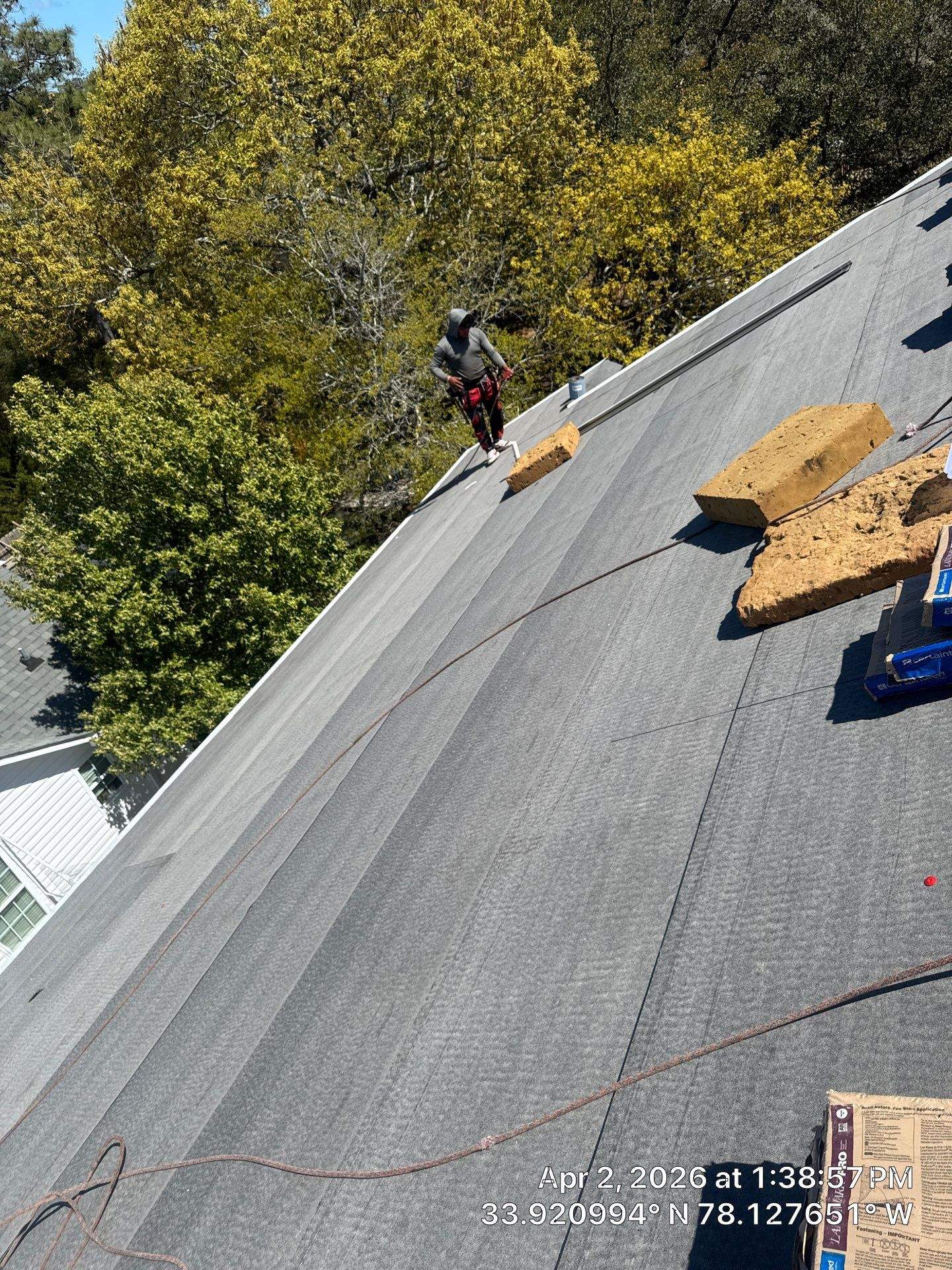 Insurance Workscope FORTIFIED Roof Replacement – Oak Island NC | CertainTeed Landmark Pro Cobblestone by RGR Construction and Roofing, LLC