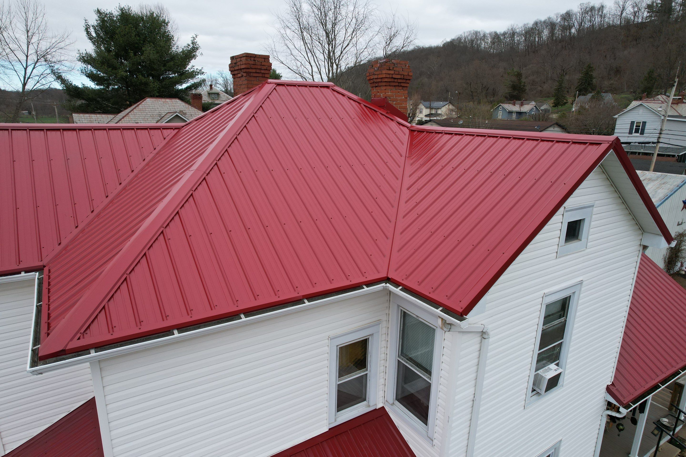 Residential Roofing Installation using Metal by Rainstoppers Roofing