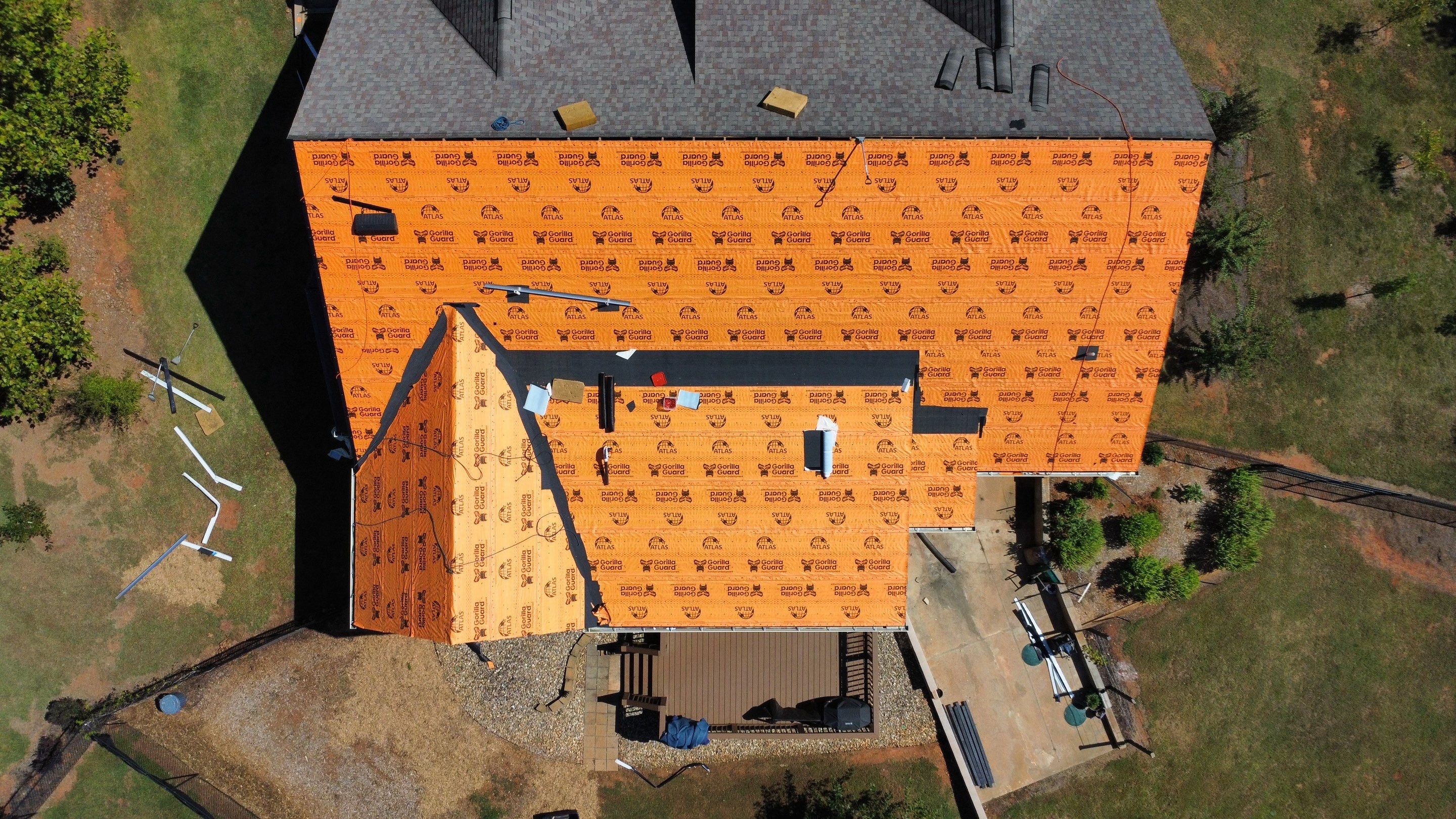Insurance Covered Full Replacement with Atlas 25 Year Labor & 50 Year Manufacture Warranty by Roofsters