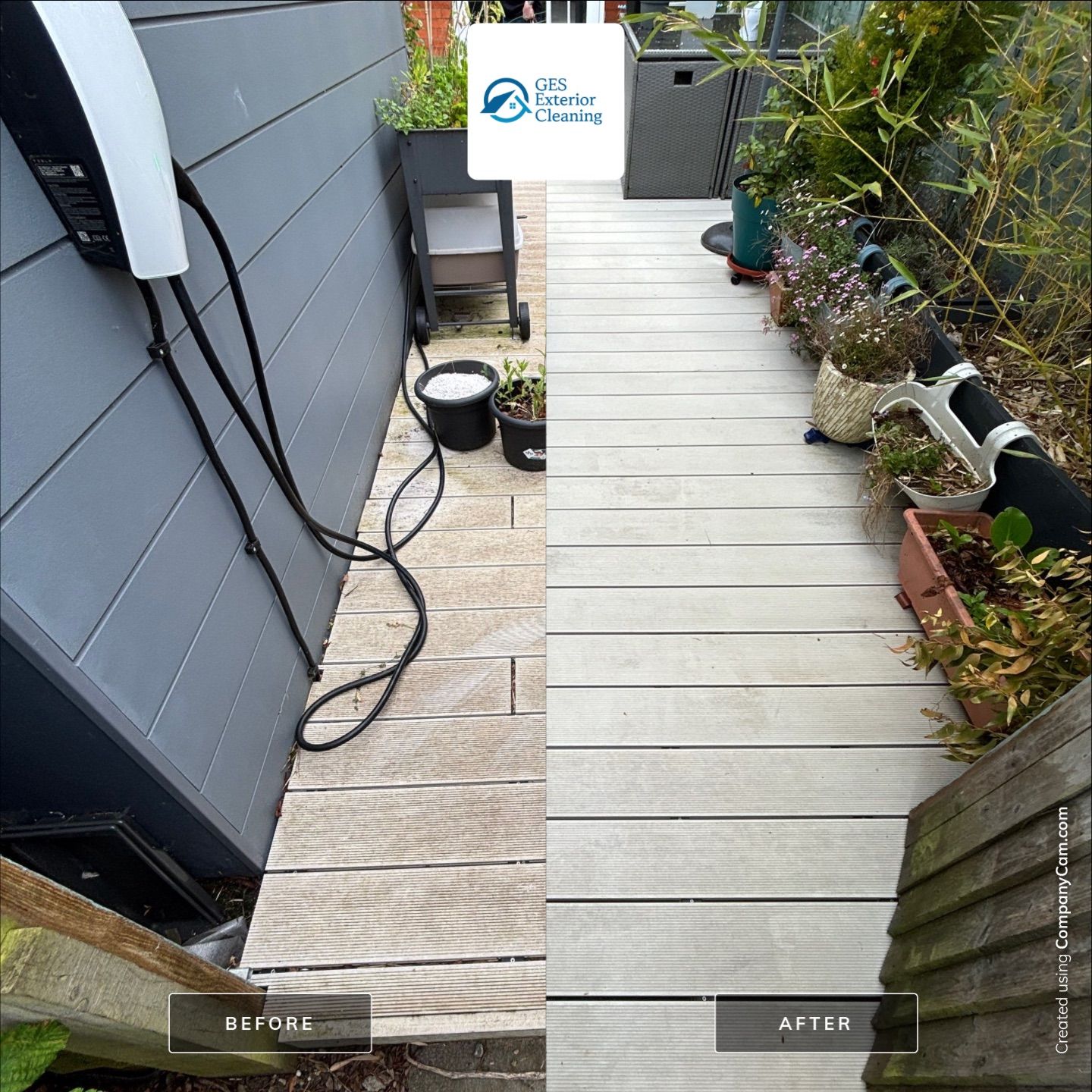 Composite Decking Clean Epsom by Ges Exterior Cleaning ltd