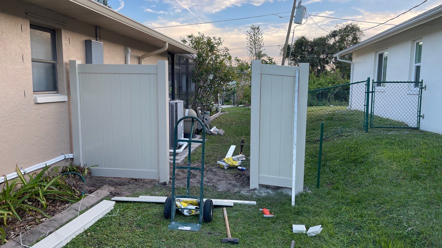 Vinyl Fence Installation using Vinyl Privacy Fence  by Asap fence and gates, LLC