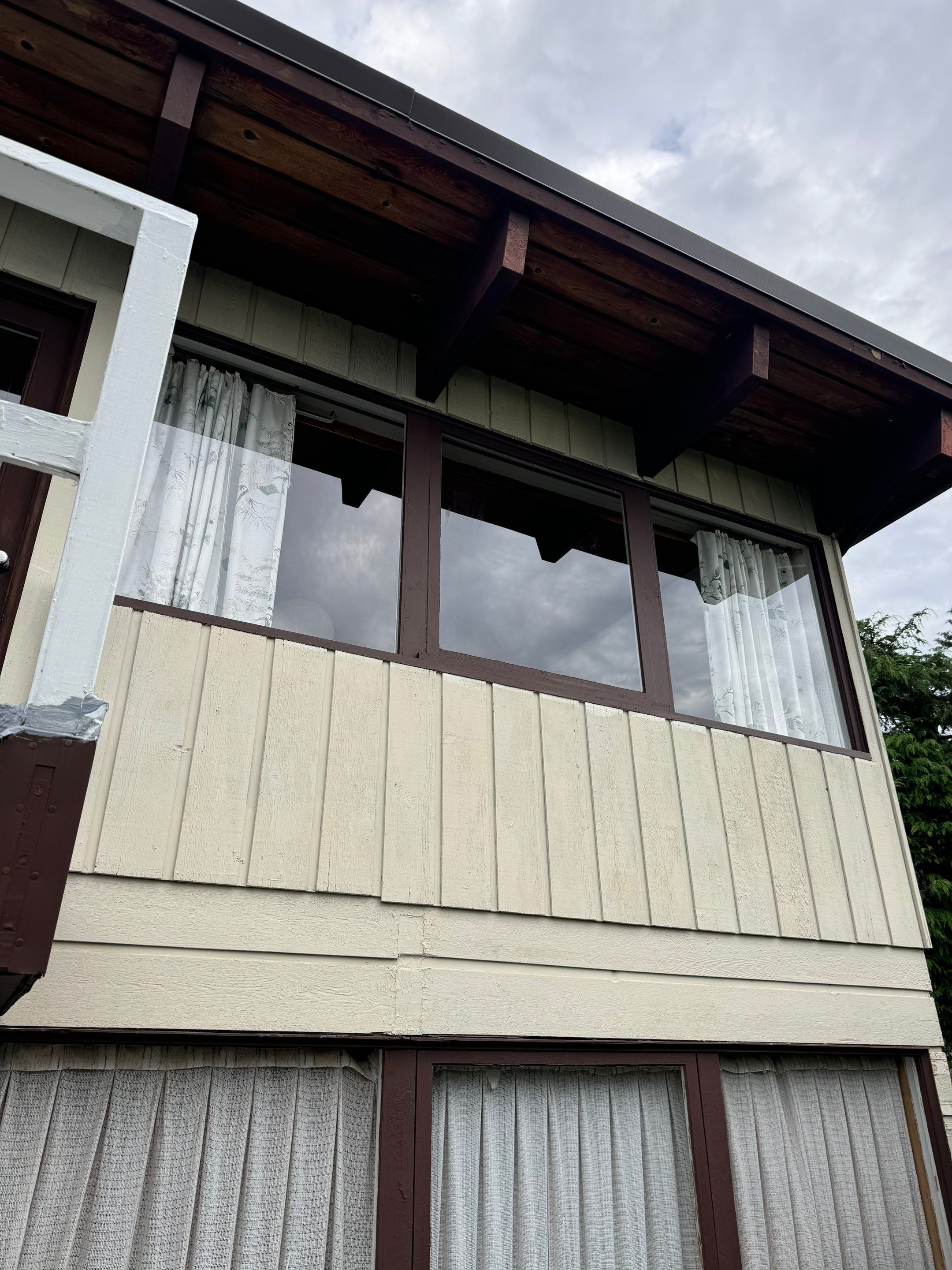 Exterior Window Trim Painting In North Vancouver  by YVR Construction Group
