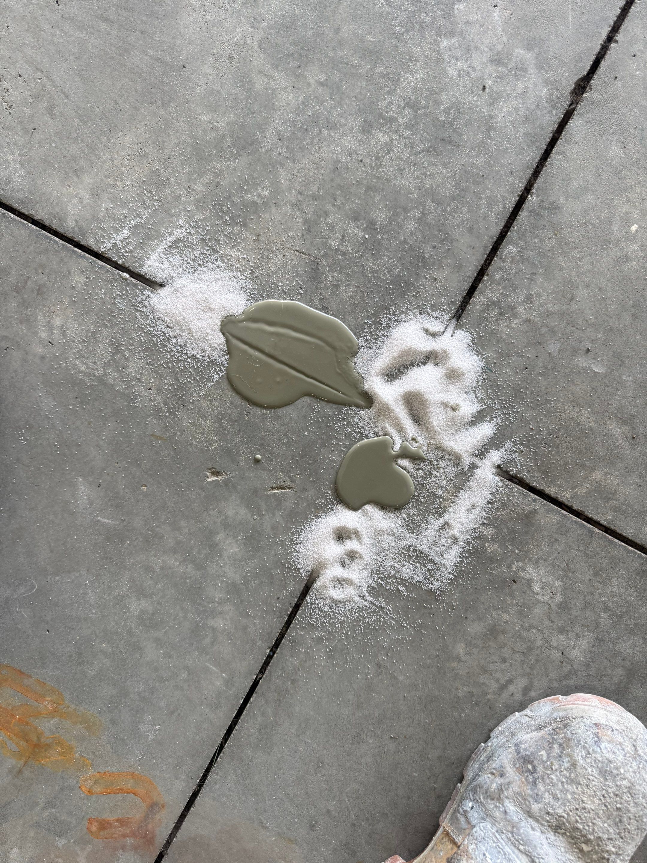 Gravel Flake Garage Floor Coating in Yankton by Select Painting, Coatings & Garage Cabinets