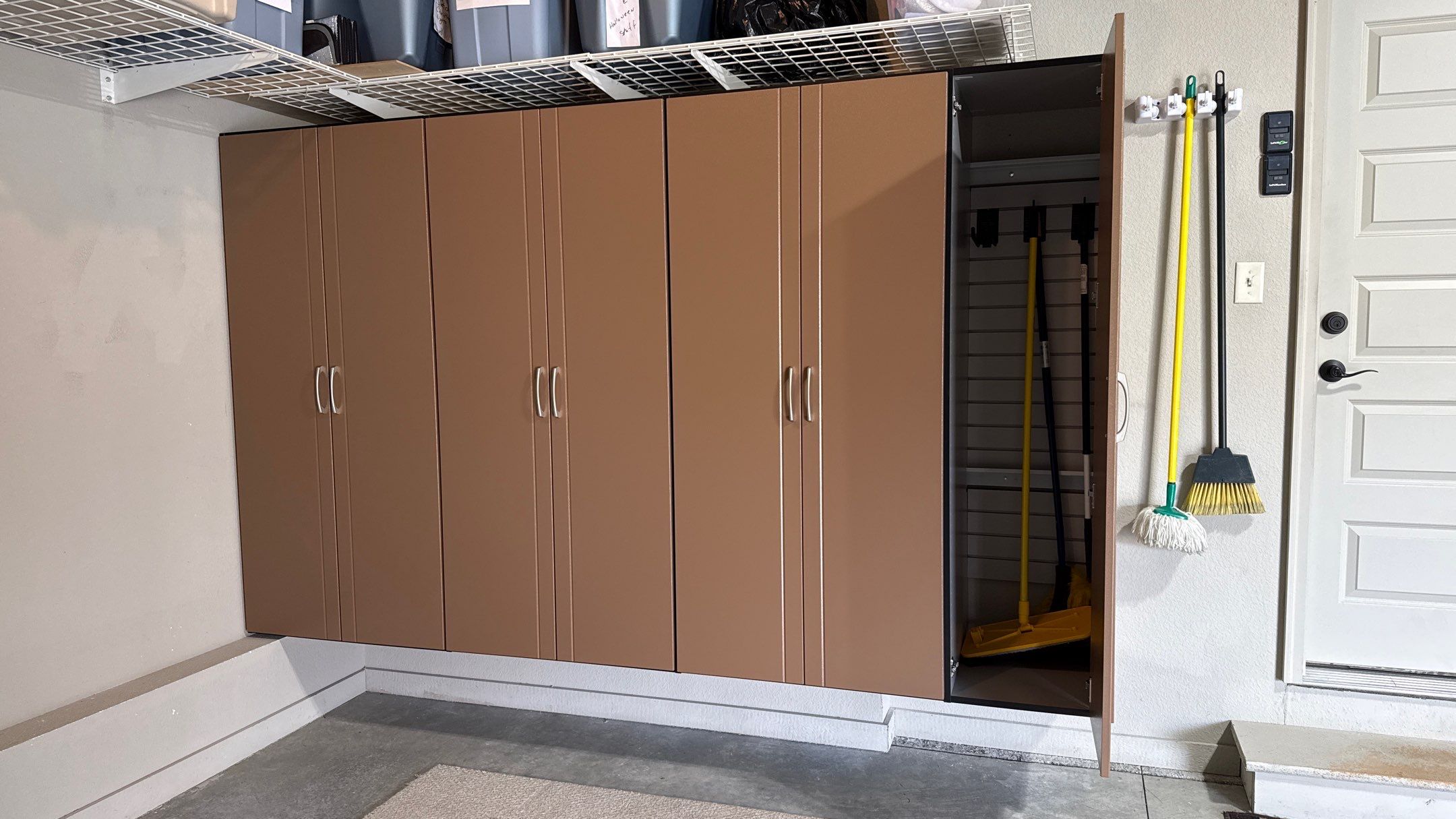 Check Out Dave's Custom Cabinets For The Perfect Fit by Banner Garage