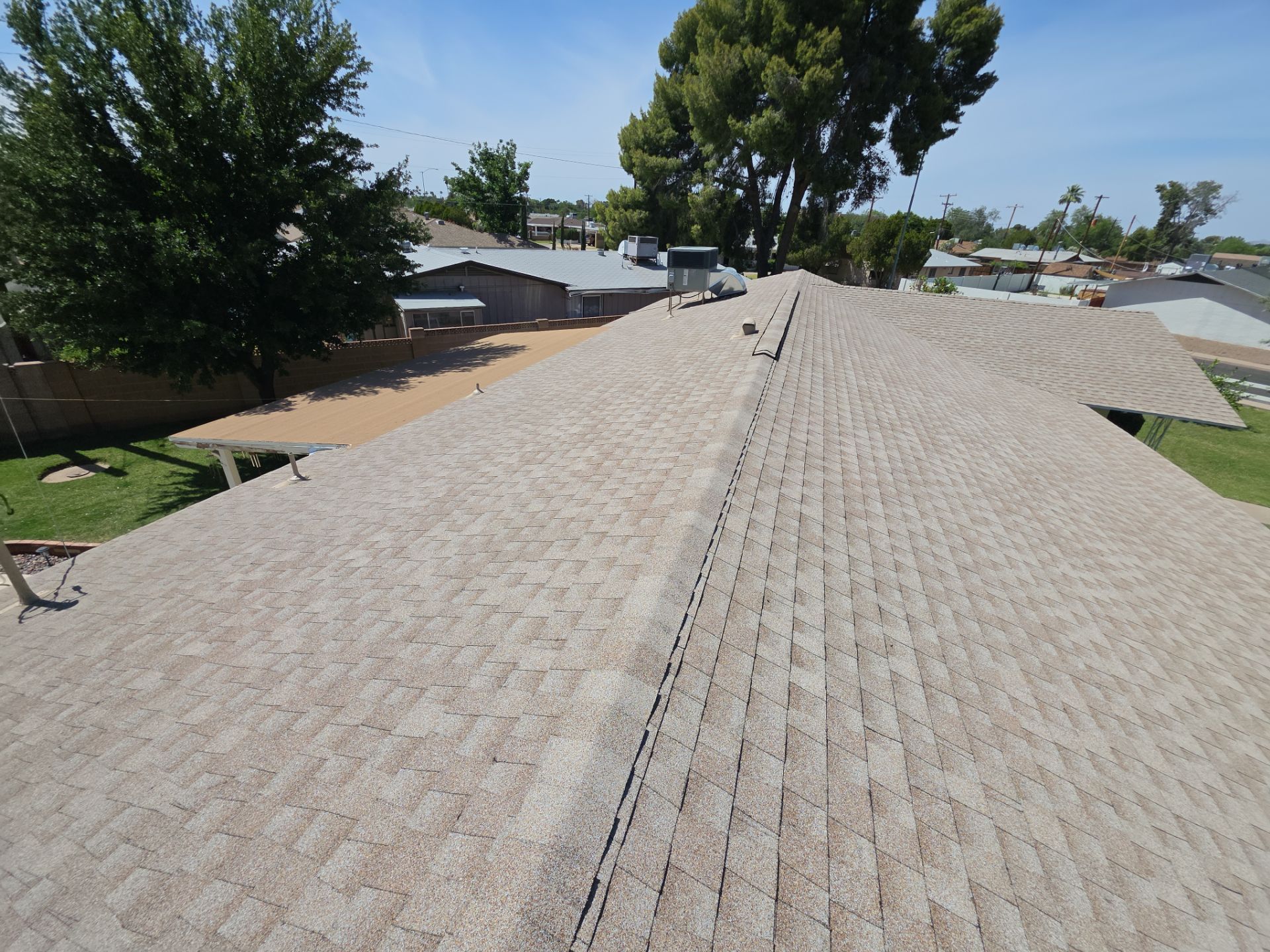 New GAF Roof in Mesa, Arizona by Weather-Tite Roofing