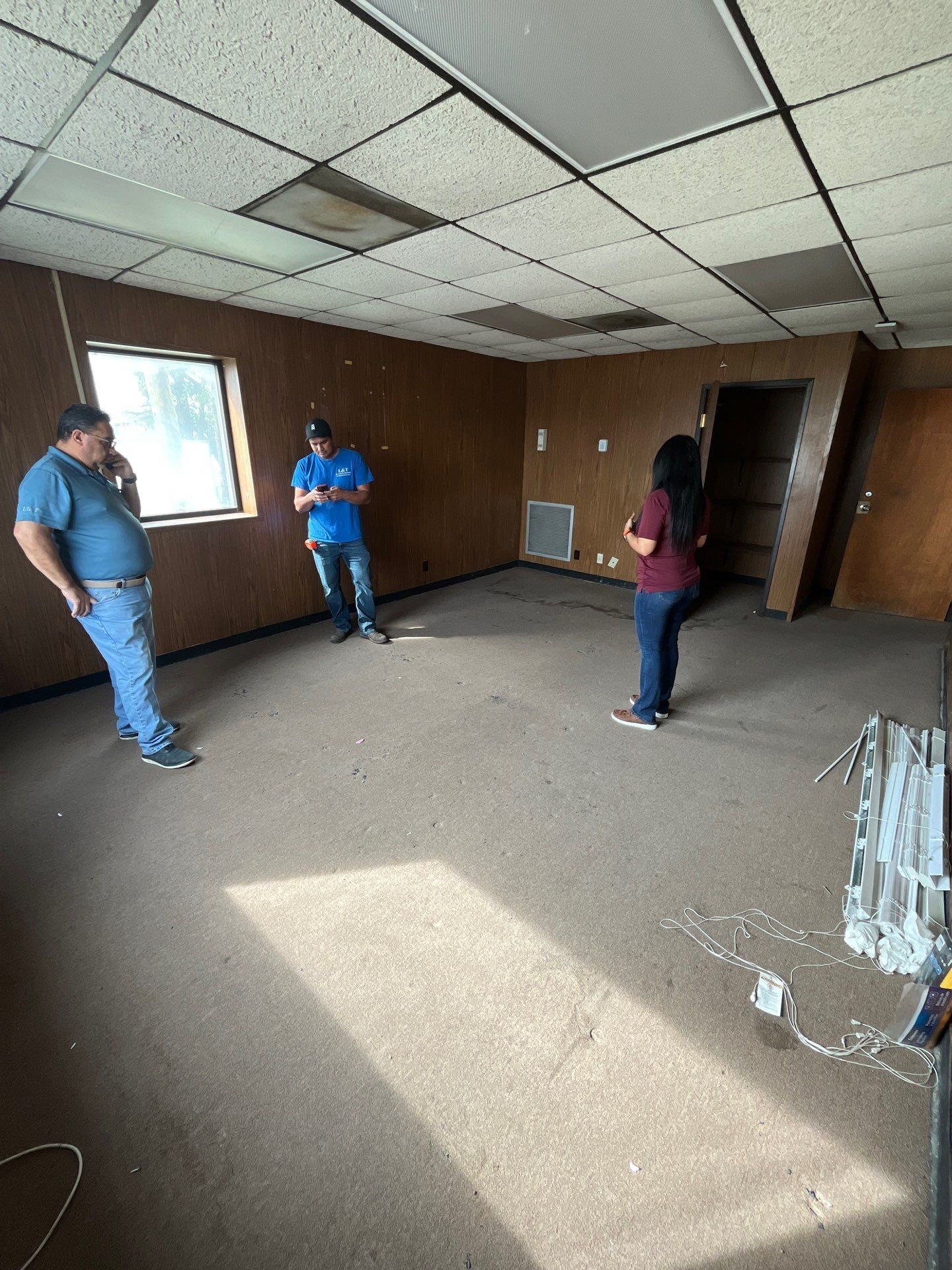 Commercial Remodel with Door Replacement  by L&T General Contractors and Restoration INC