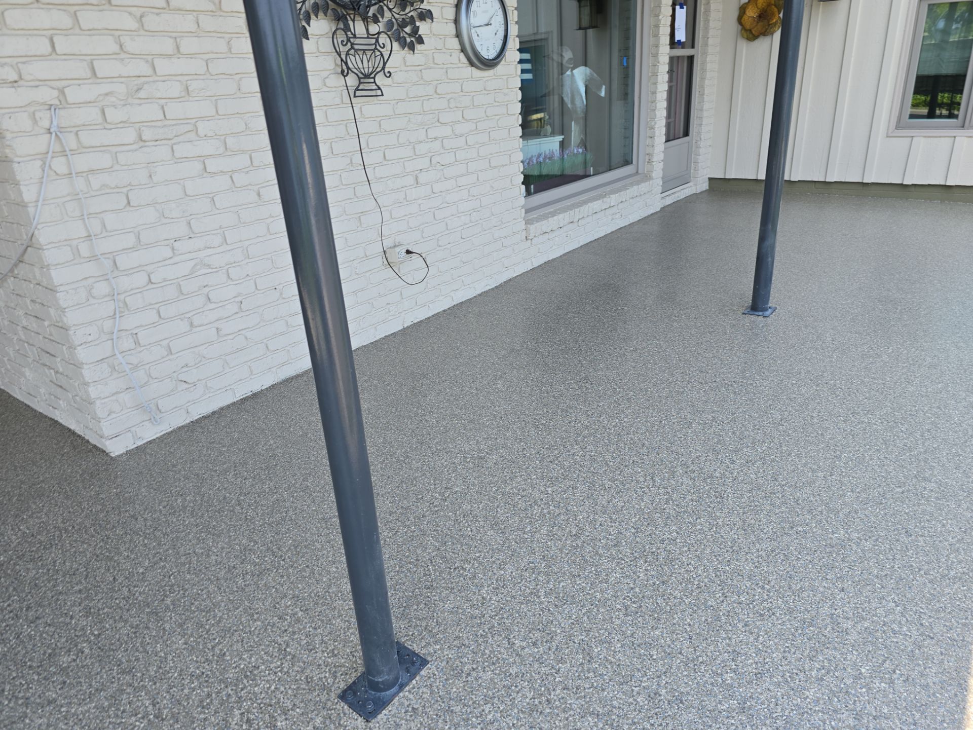 Patio Coating in Elkhart! by Innovative Spaces / Innovative Concrete Coatings