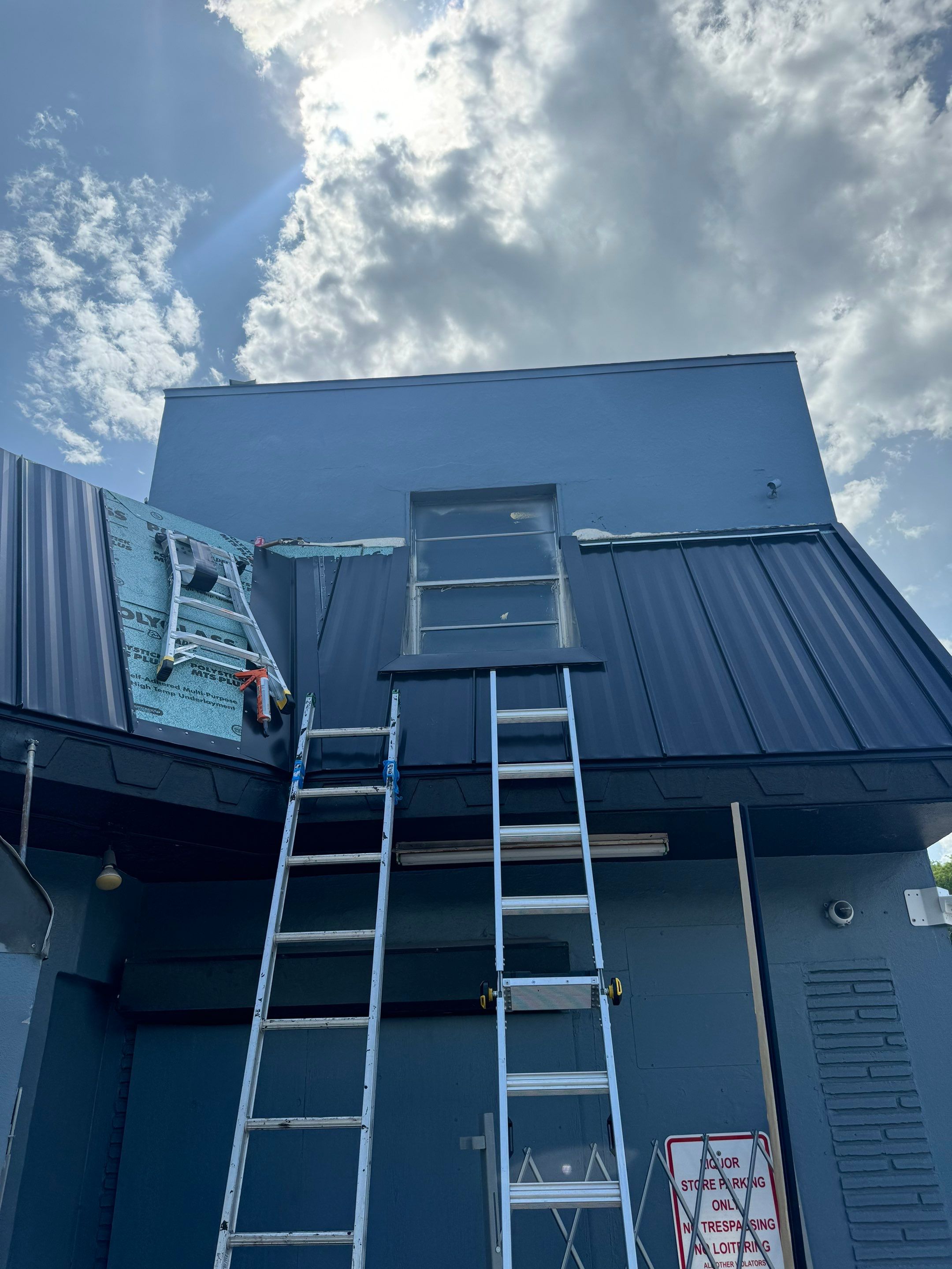 Black Standing Seam by Reimagine Roofing