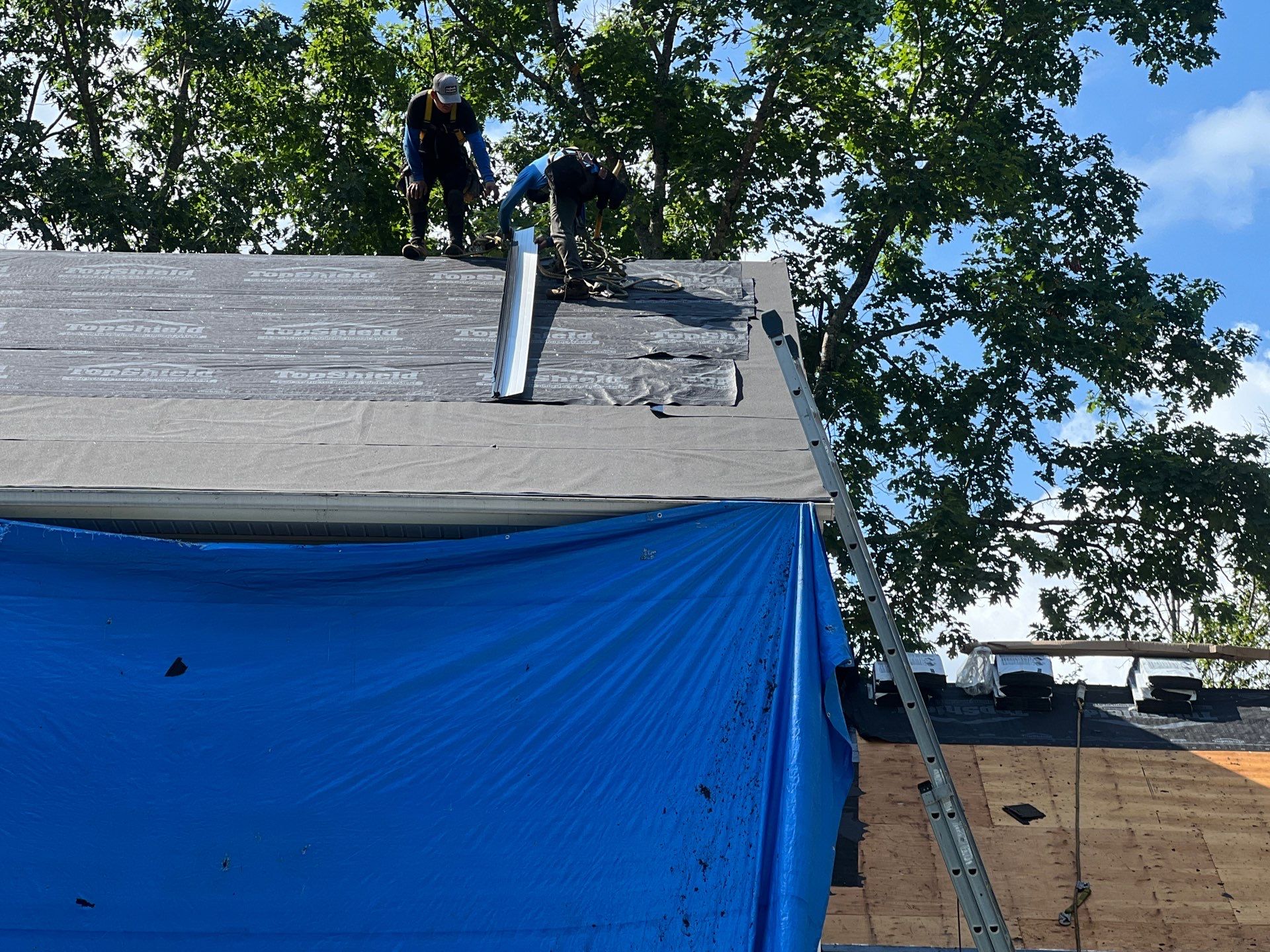 IKO Roof Installation in Deerfield, NH by Tall pine roofing