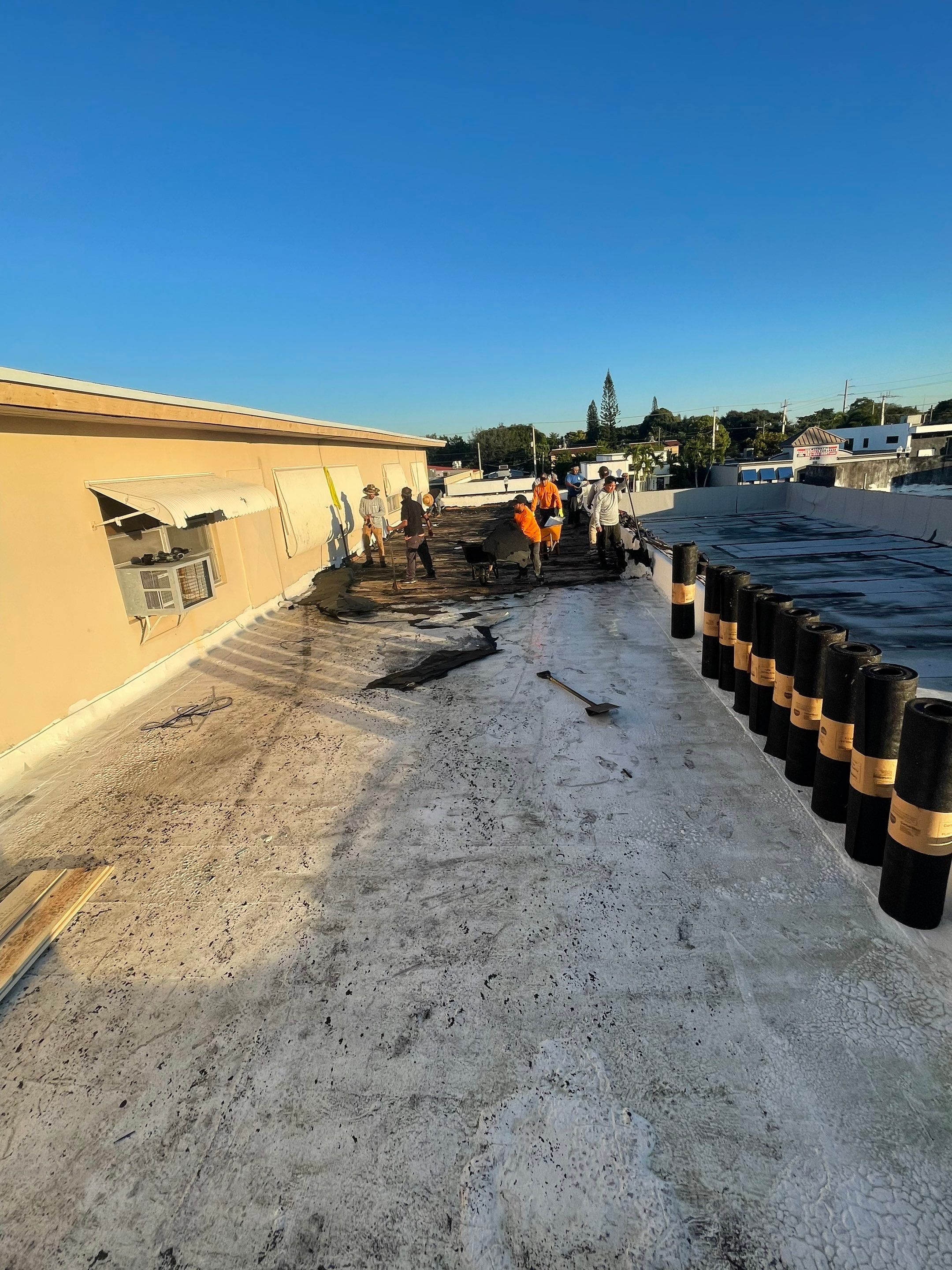 Hollywood Blvd., Hollywood, FL by G&J Roofing 
