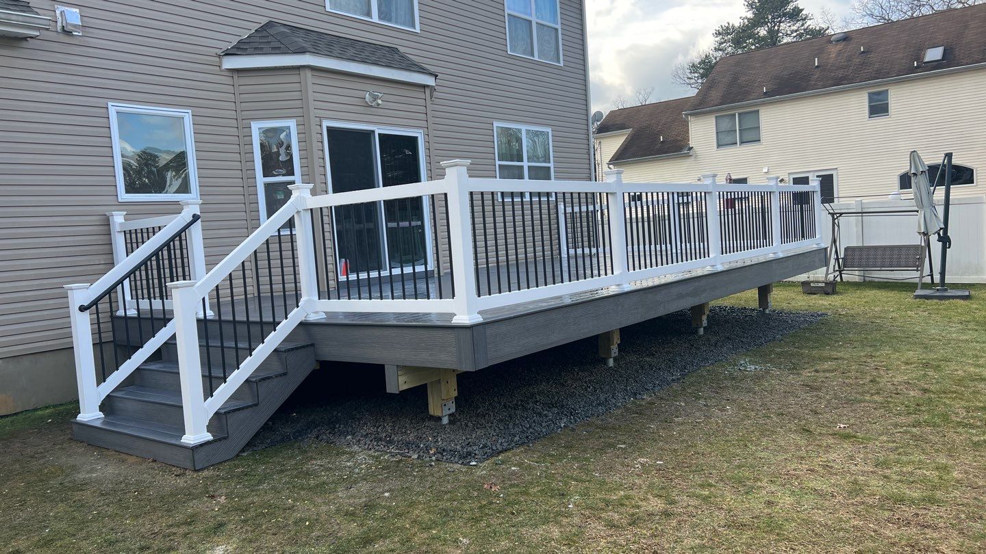New Deck in Monroe by deck guardian
