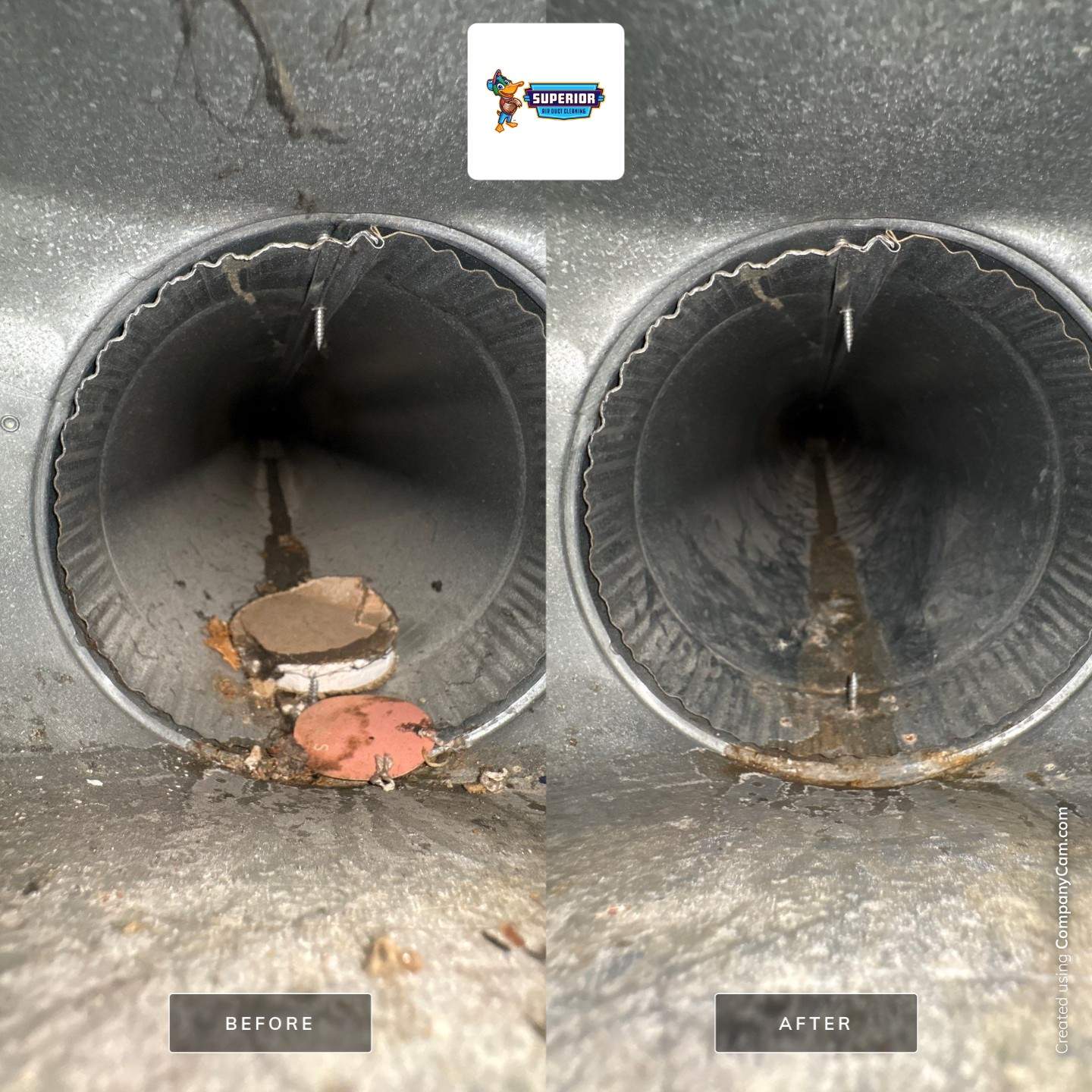 Air Duct Cleaning With a Vacuum Truck in Canfield, OH by Superior Air Duct Cleaning