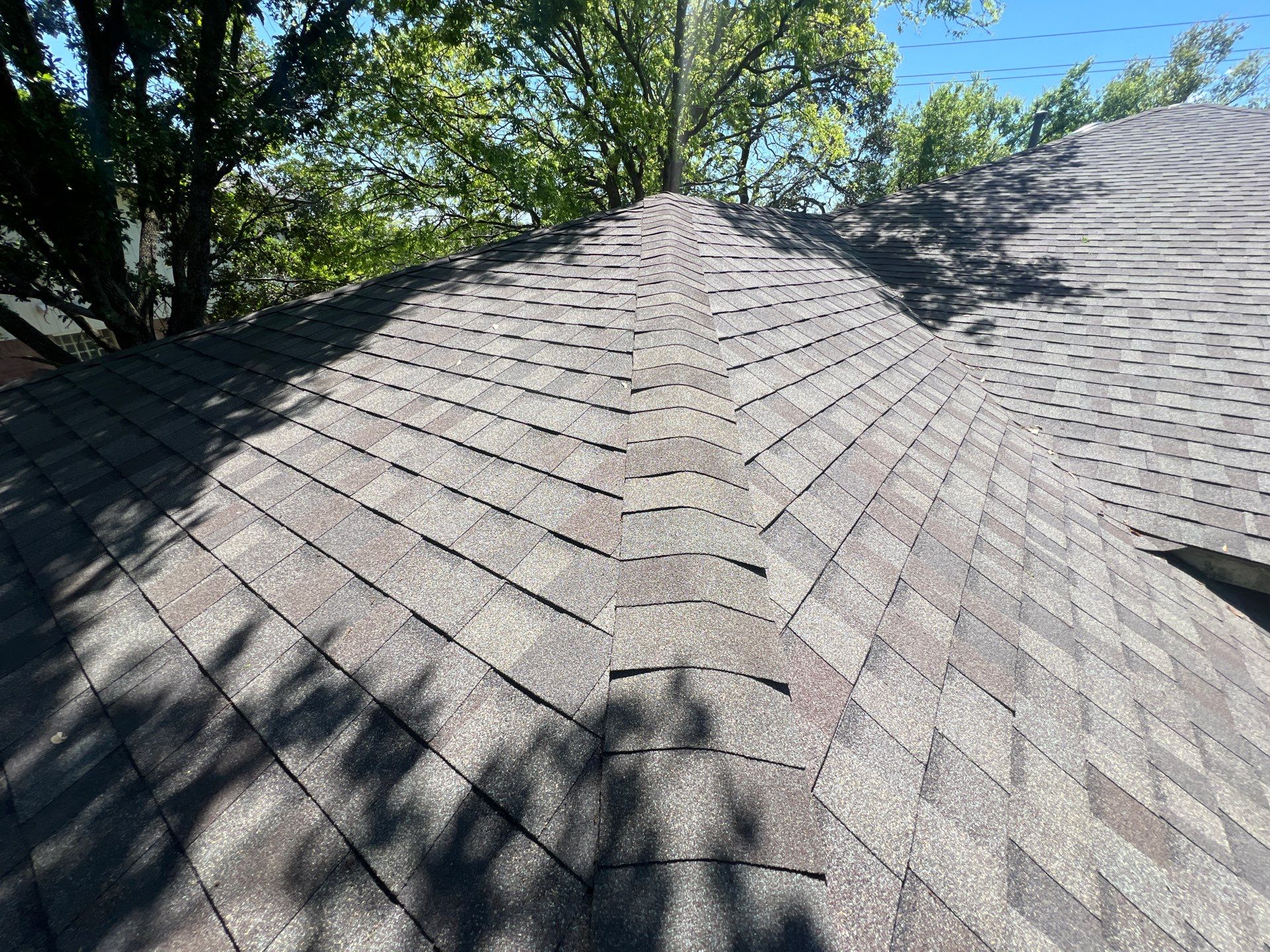 Rental property upgrade using CertainTeed Landmark shingles. by Oakwood Roofing and Construction, LLC