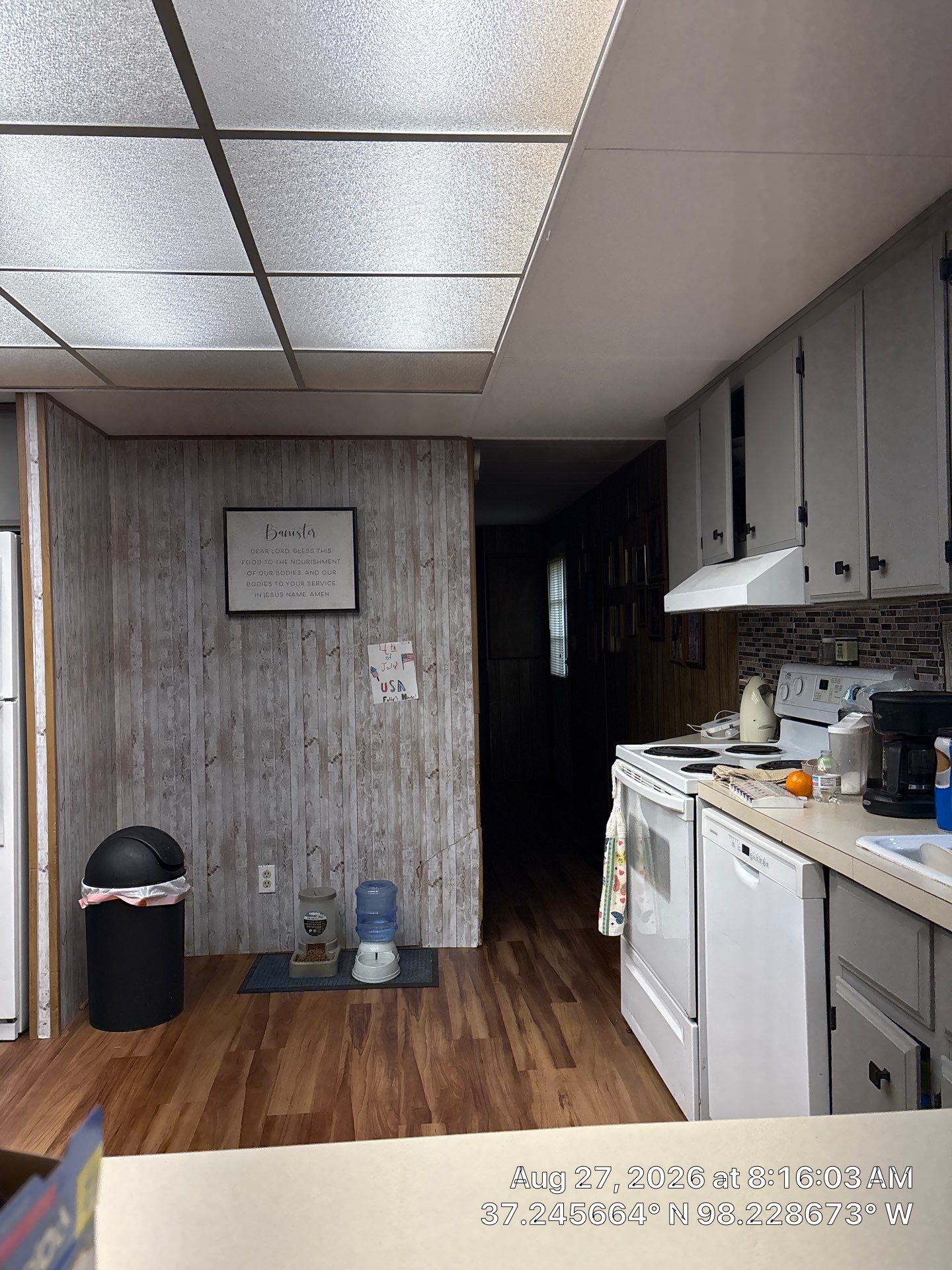 Kitchen Refresh Featuring Grey Cabinetry and Mosaic Tile in Attica by CompanyCam Sales Demo