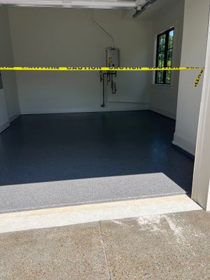 Garage Floor Coating using Dolerite