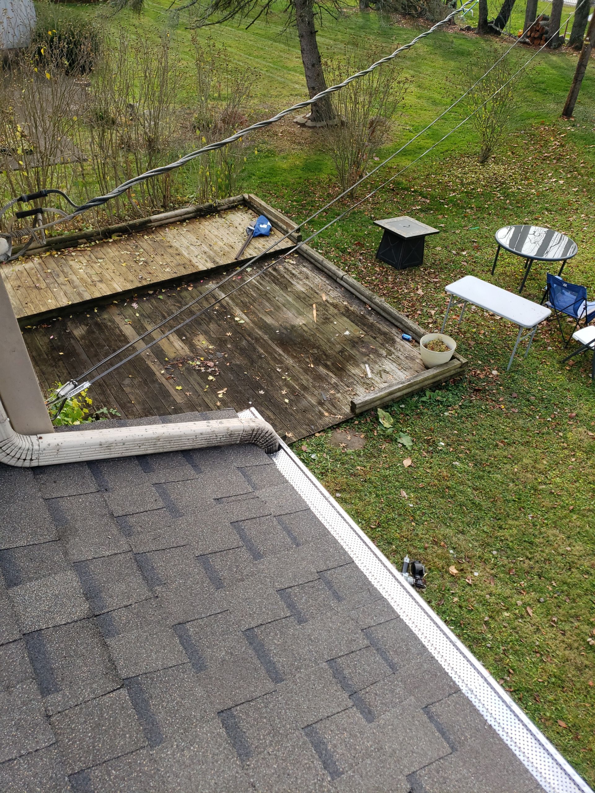 ATLAS PINNACLE COLOR: PRISTINE SCOTCHGARD WEATHERED DRIP EDGE: MUSKET BROWN by Eagle Eye Roofing