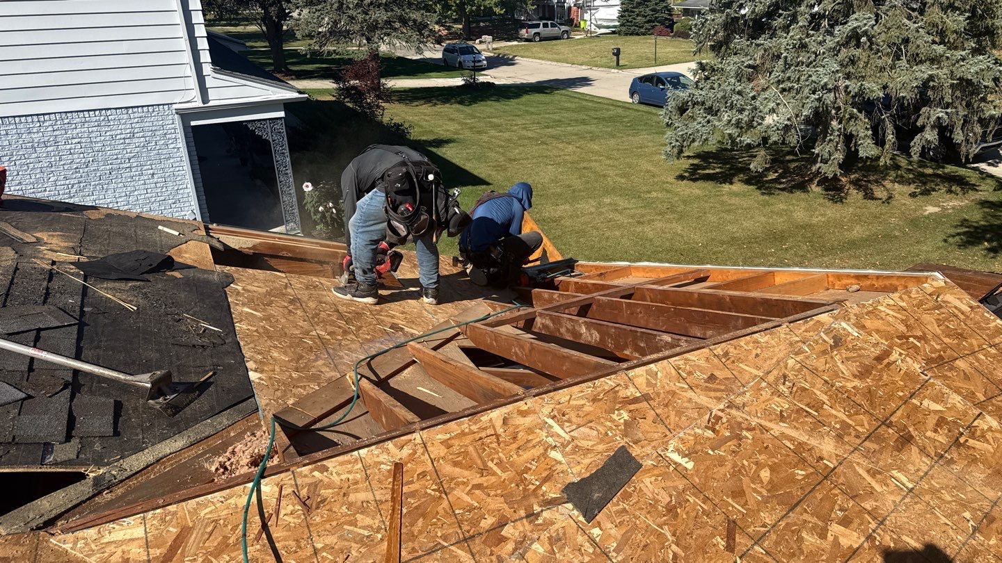 Roof Replacement using Owens Corning Williamsburg Grey by 180 Contractors