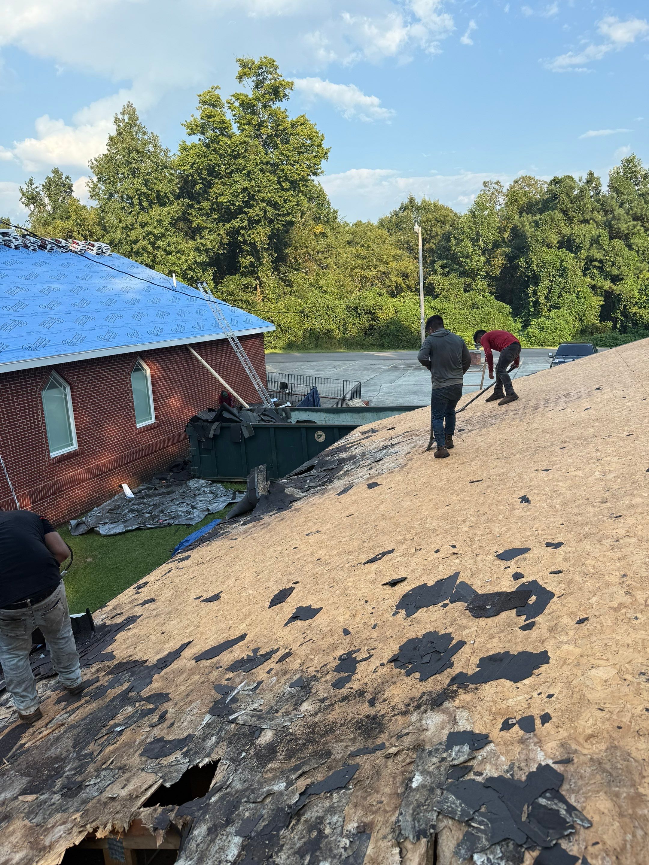 Project in Hanceville by BayCo Roofing