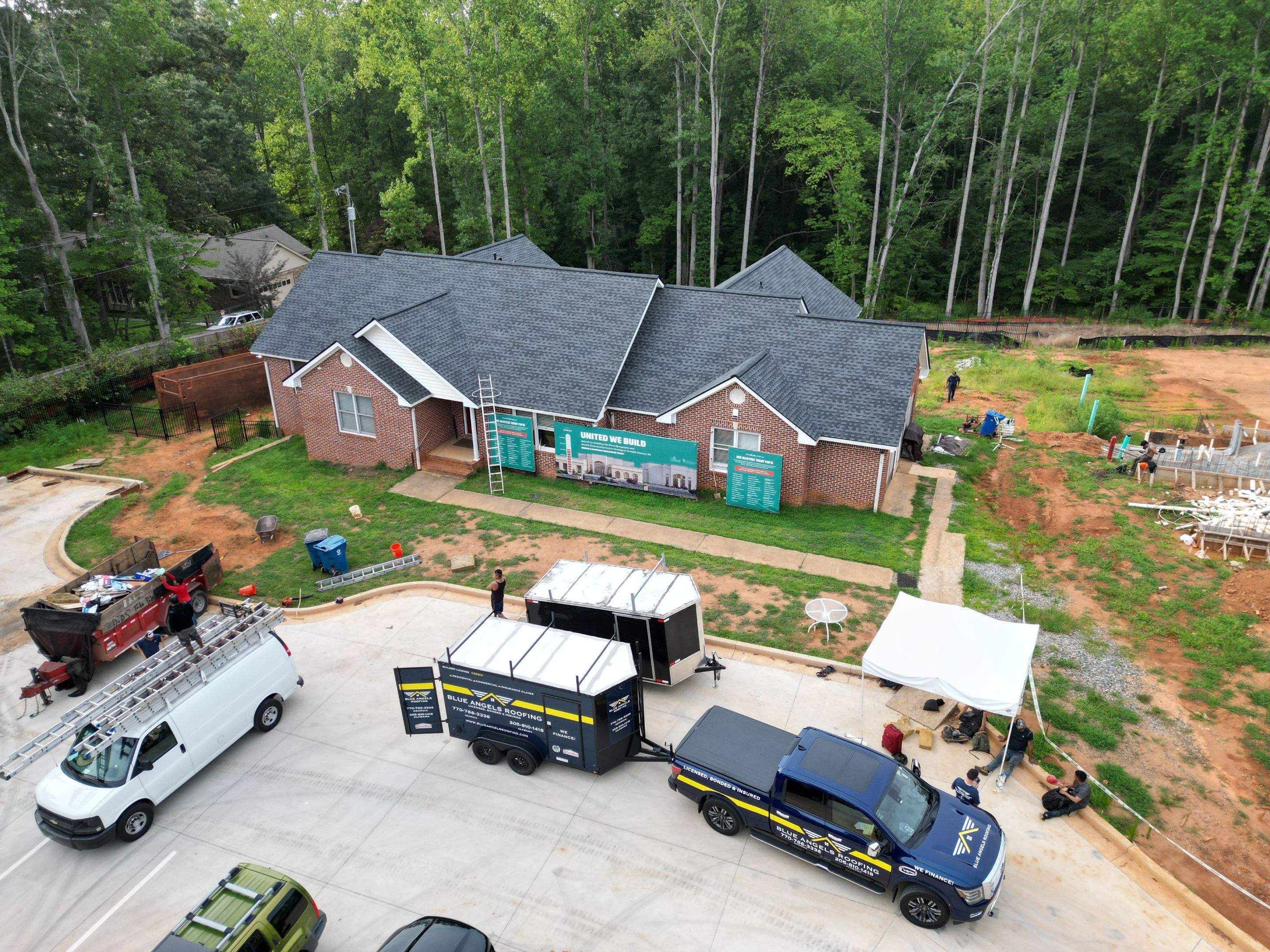 Charcoal HDZ  by Blue Angels Roofing