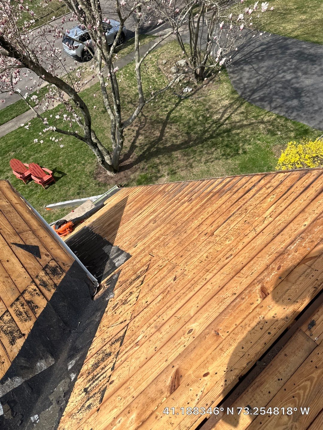 Residential Roofing Installation using Tamko Slatestone gray by A Plus Exterior