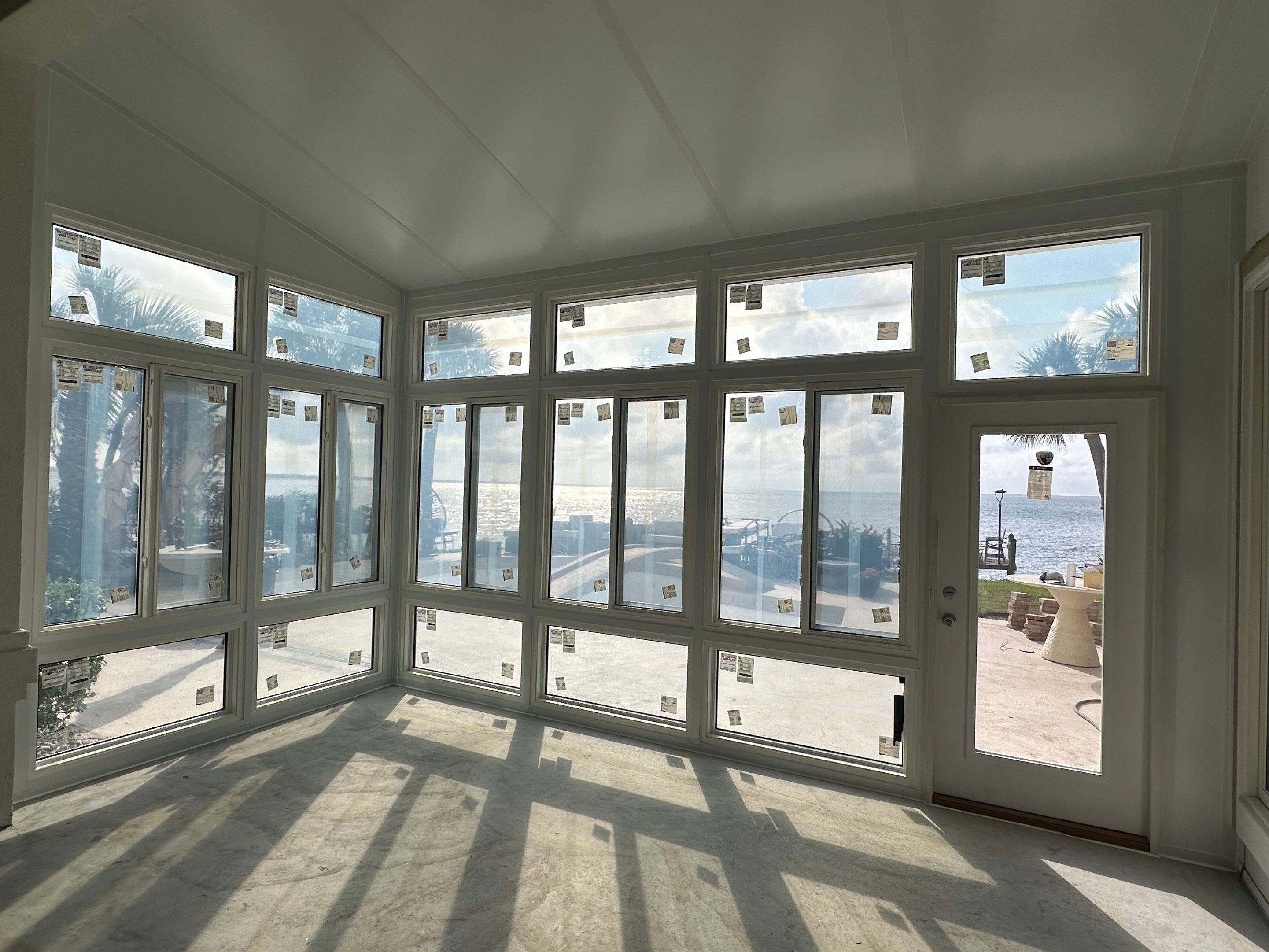 Miramar Beach Glass Room w/Hurricane Resistant Colorbeam by Titan Sunrooms