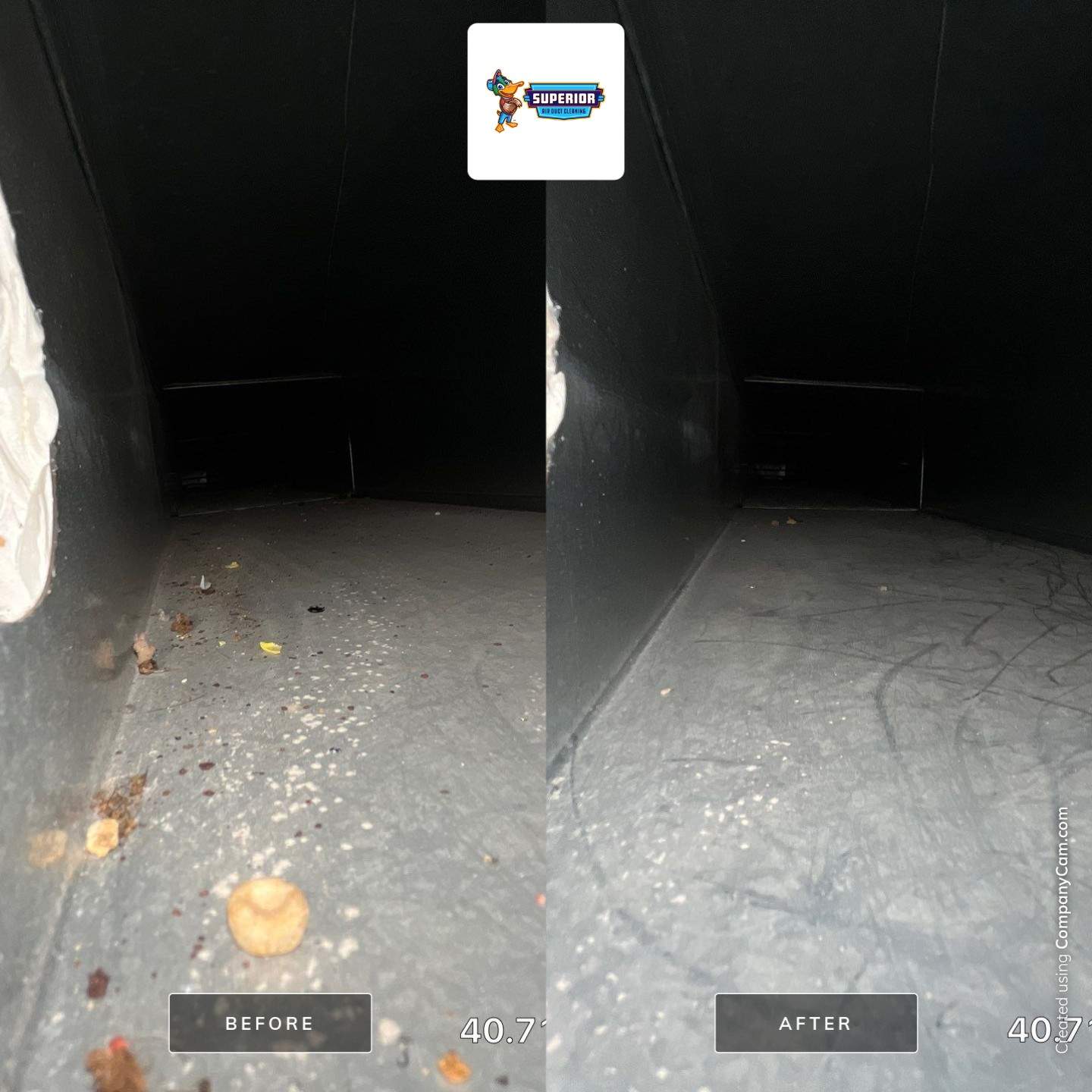 Air Duct & Dryer Vent Cleaning With a Vacuum Truck in Cranberry Twp, PA by Superior Air Duct Cleaning