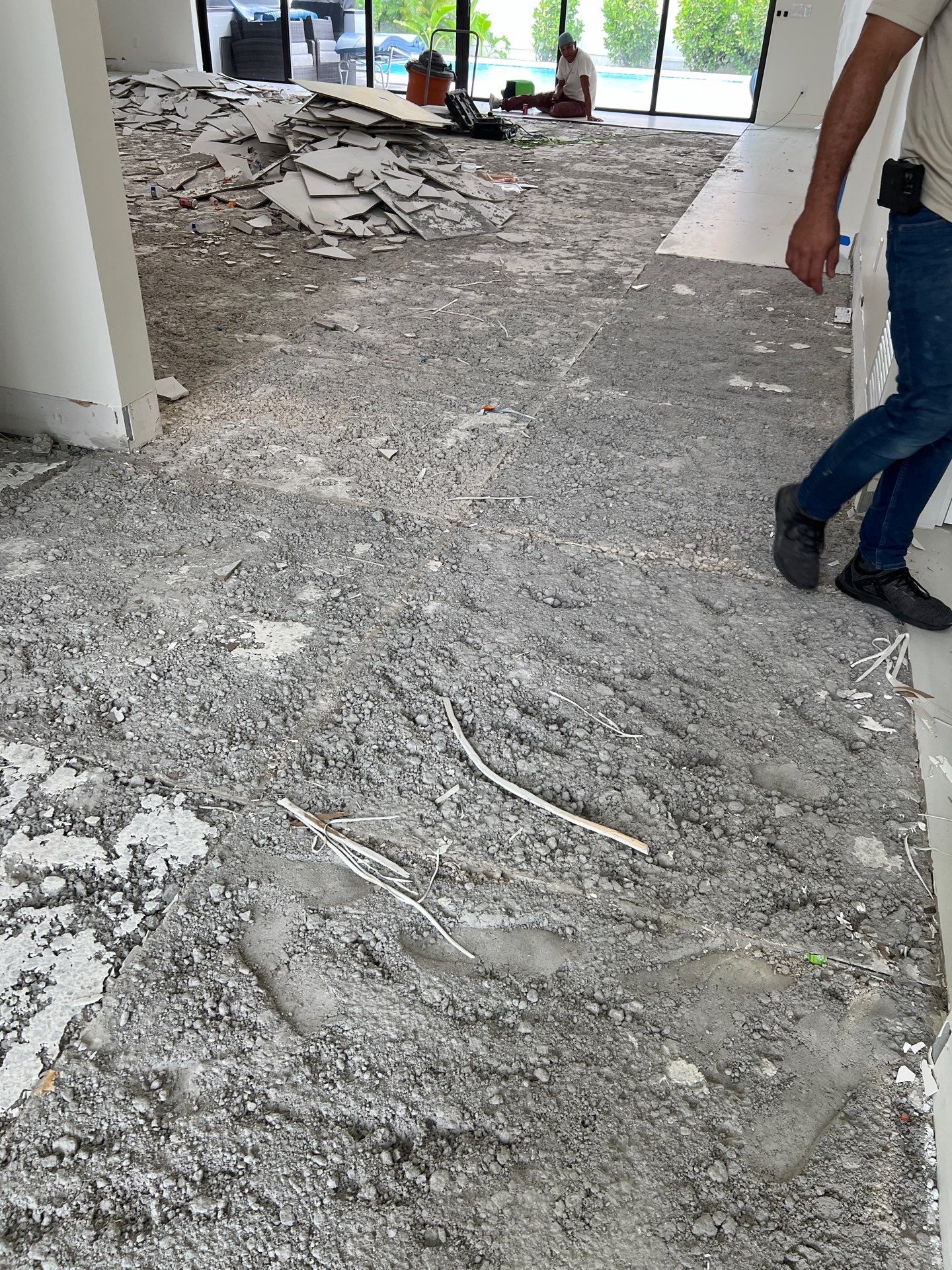 Retiling Floors by Broward Tile Guys