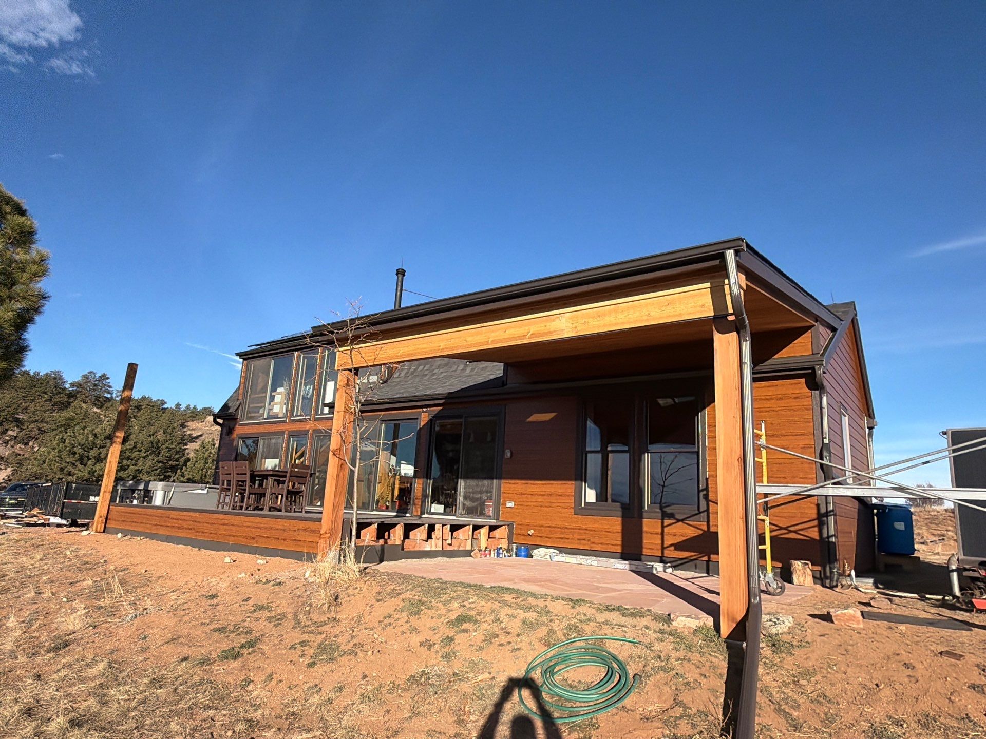 Project in Lyons by Ideal Siding Boulder