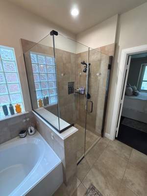 Semi Frameless Shower Replacement 