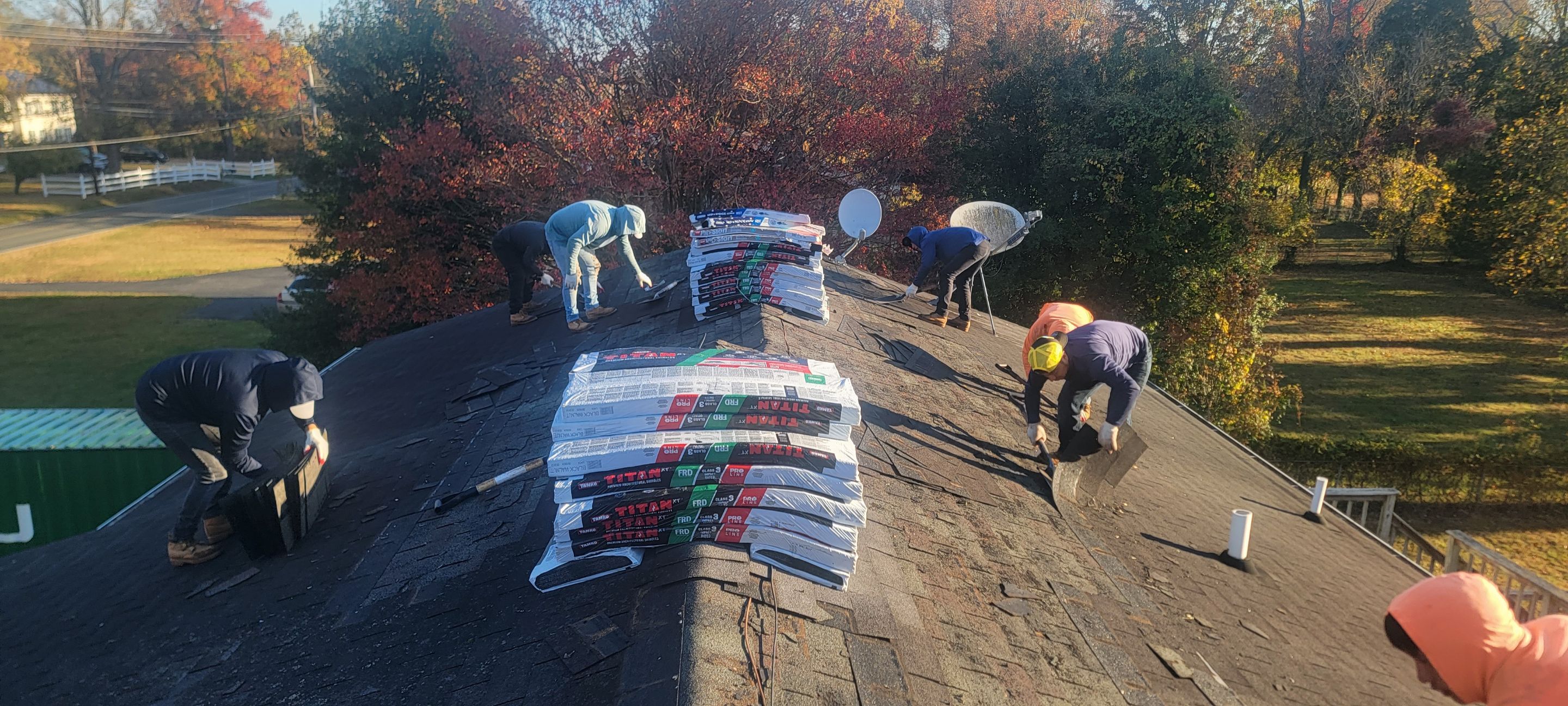 Roof Installation using Tamko Hp Titan XT by ExteriorPros