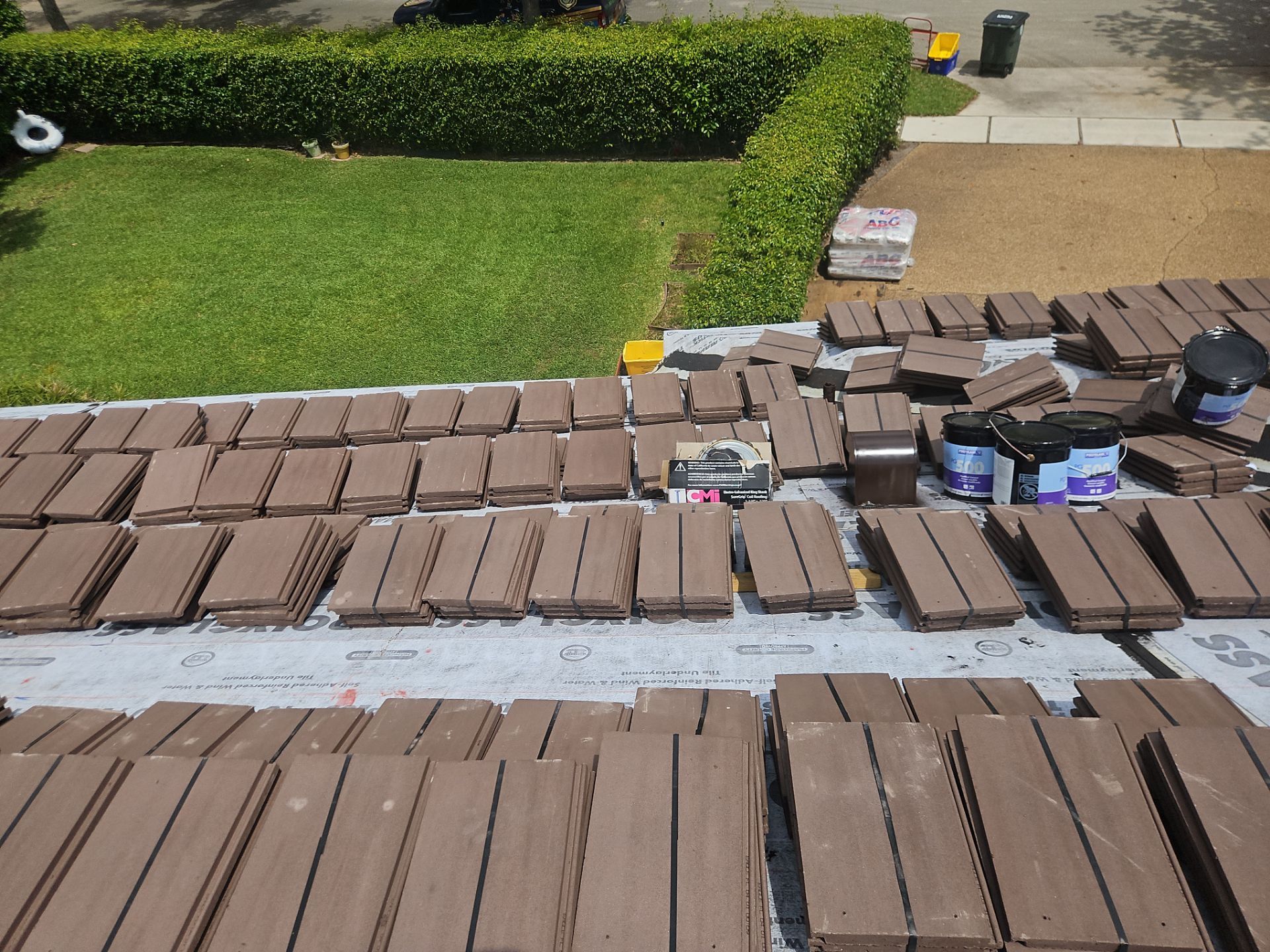 Residential Roofing Installation using Eagle Roofing Tile by BLUES BROTHERS ROOFING