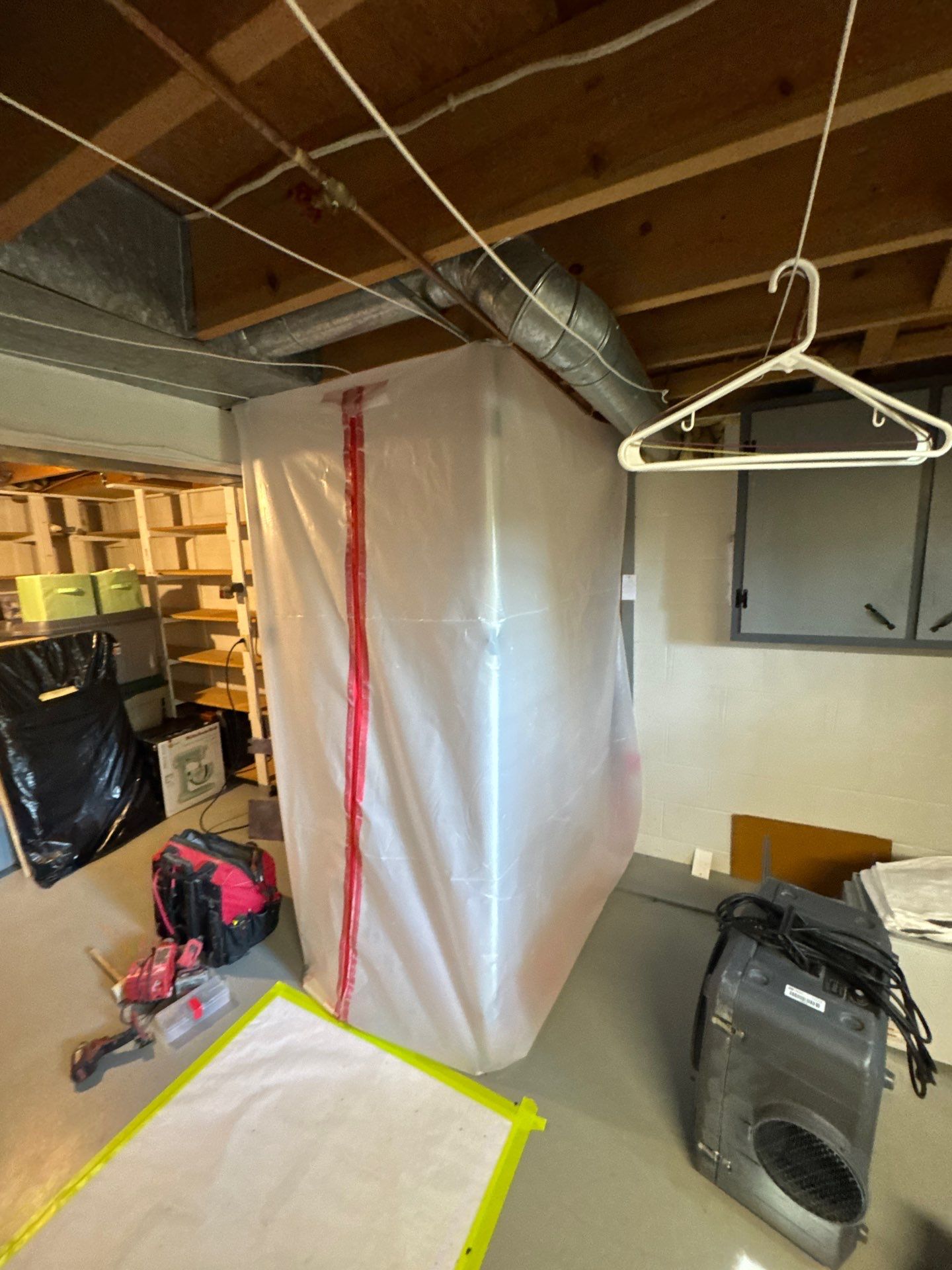 Crawlspace Mold Remediation and Vapor Barrier Installation in Watertown by Dry Source Property Restoration 