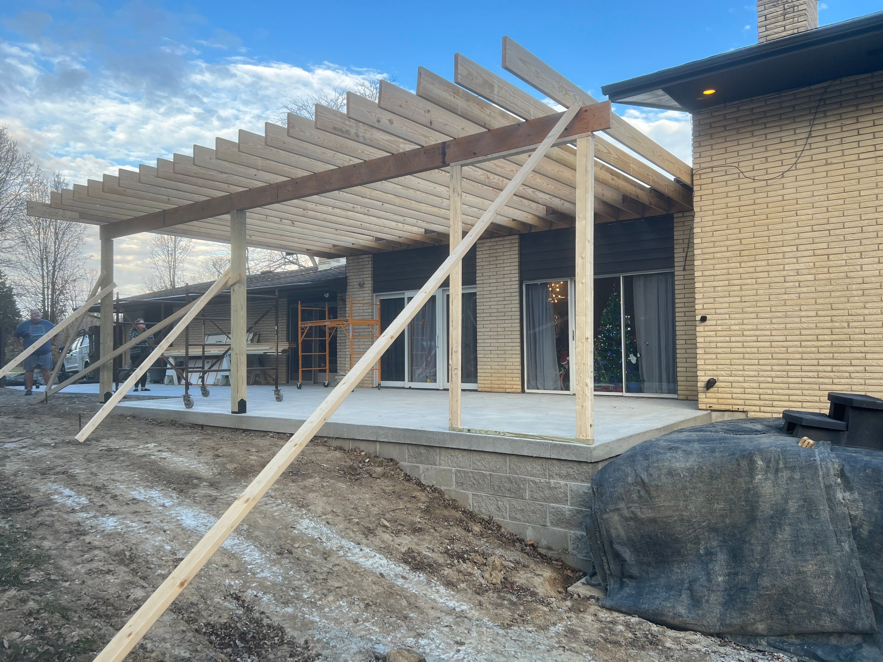 Centerville Covered Patio by Zengel Group
