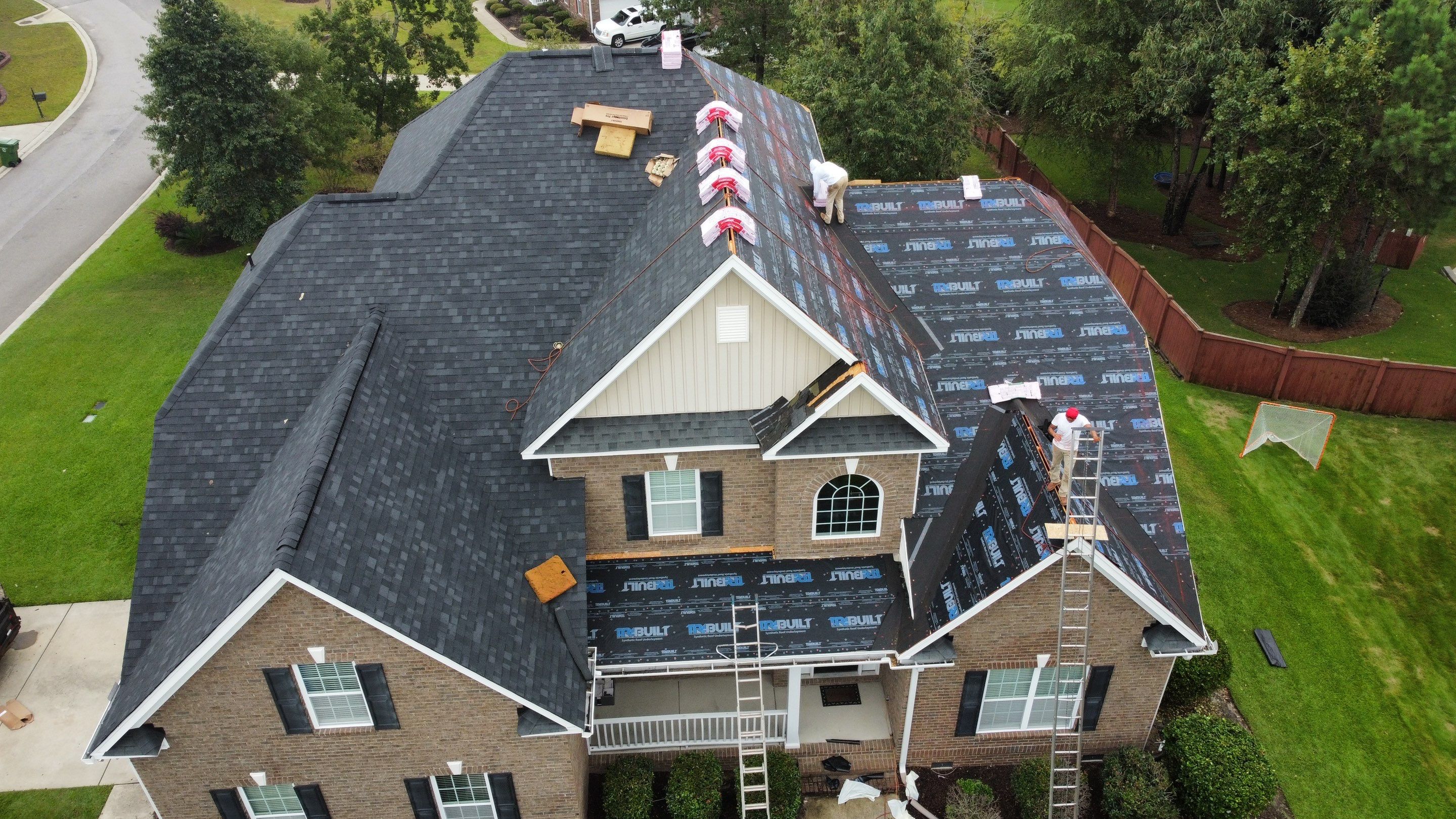 New Hail Damage Roof Replacement  by Midlands Roofing & Exteriors