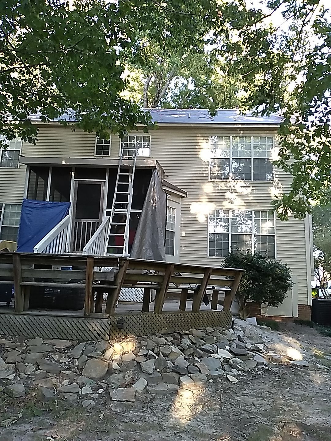 Residential Roofing Installation using Ashphalt Shingles by Indigo State Roofing