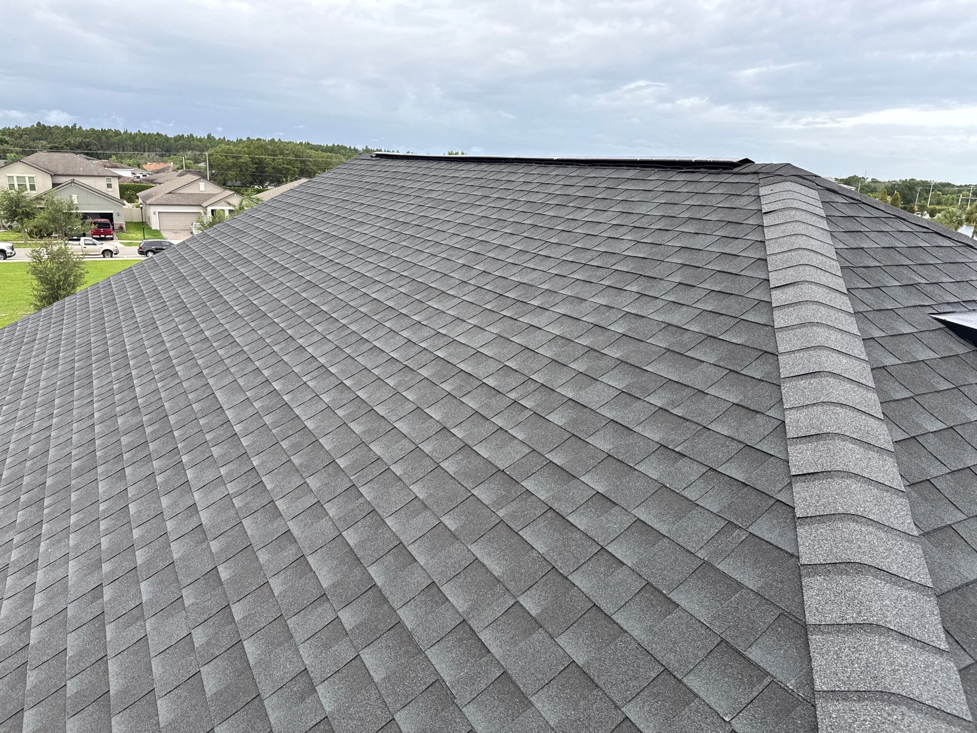 2-Story Asphalt Shingle Roof Cleaning & House Wash – Cypress Mill, Sun City Center, FL by Sunshine AquaWash