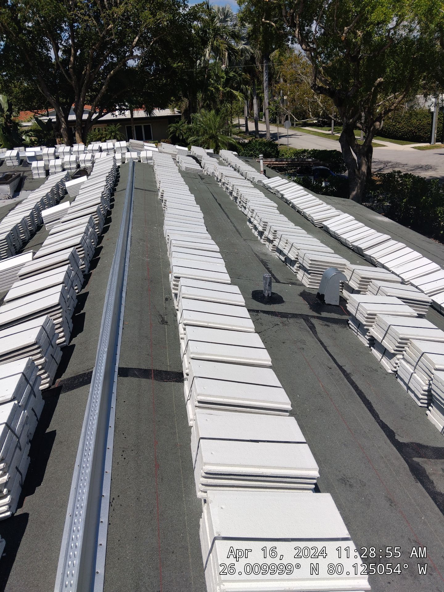 Residential Roof Replacement Using Crown Windsor Tiles by Earl W. Johnston Roofing 