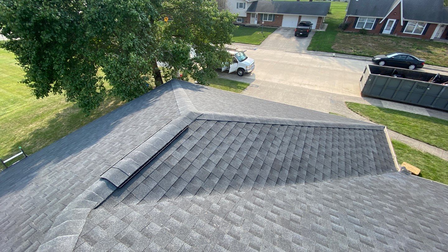 Residential Roofing Installation using GAF Timberline HDZ Charcoal by Nitro Roofing and Construction