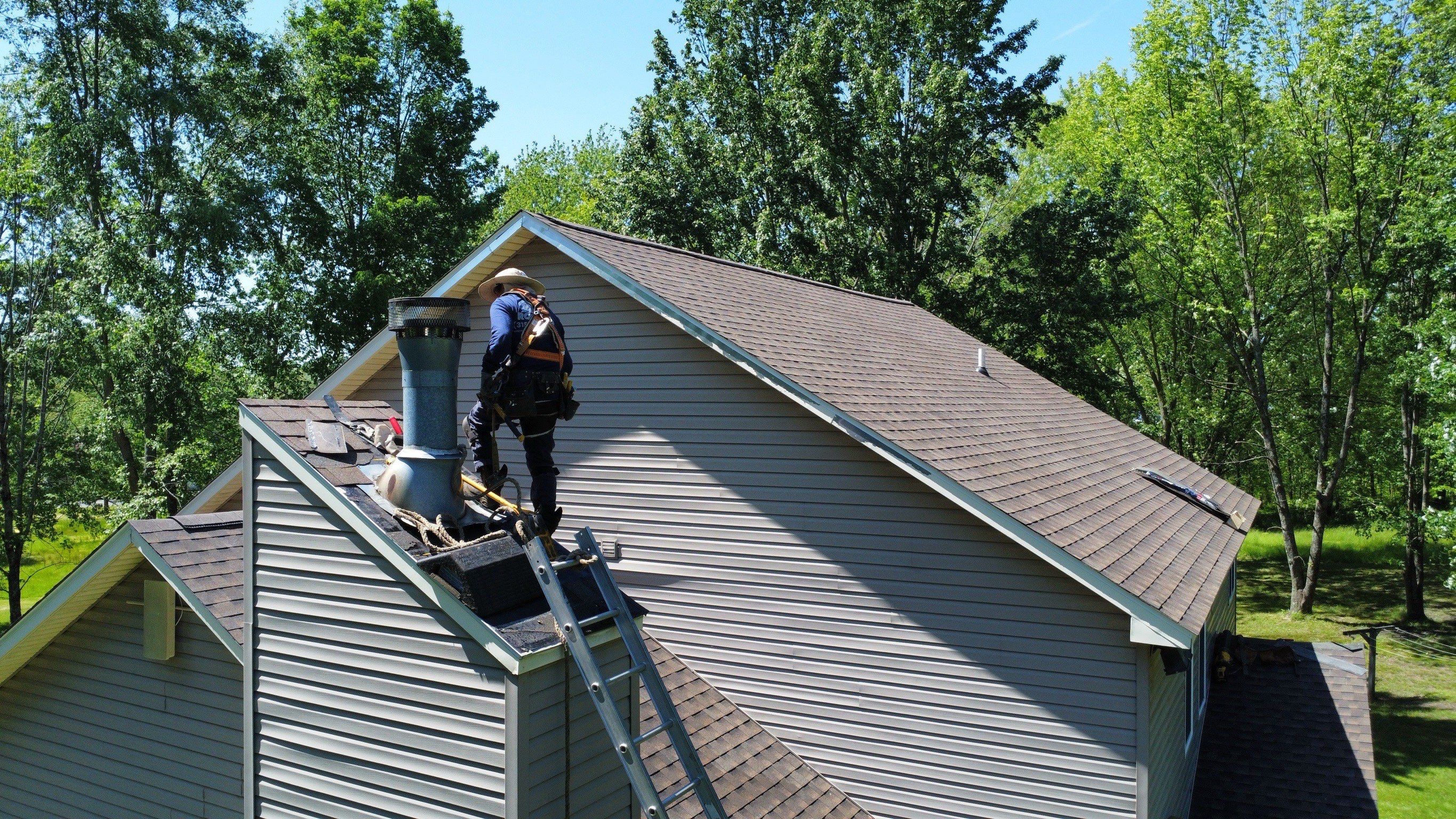 🏠 Roof Replacement Completed in Parish, NY | GAF Shingles 🔨 by Alpha Omega Roofing LLC