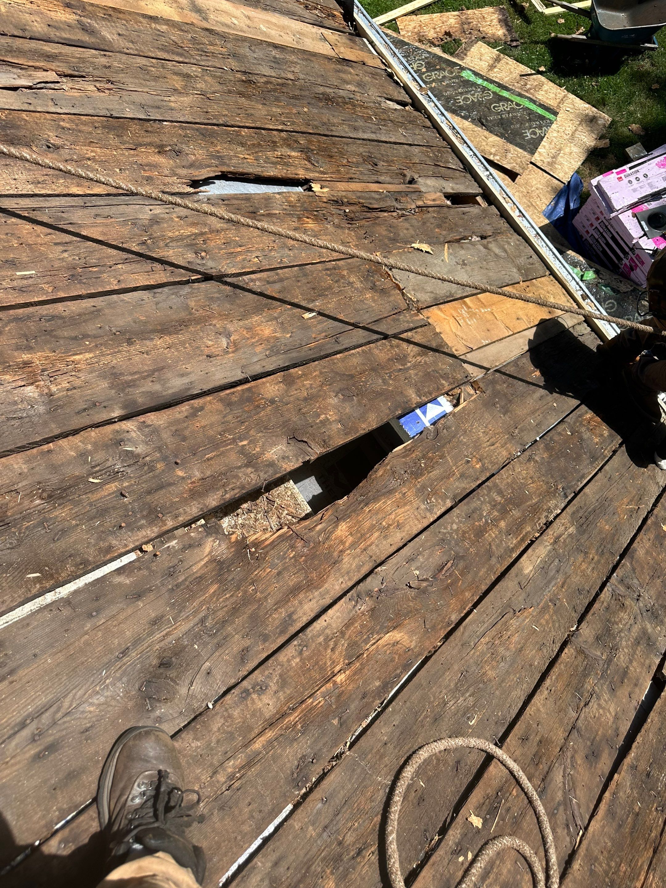 Barrington, NH Roof Replacement & Structural Deck Restoration by Tall pine roofing
