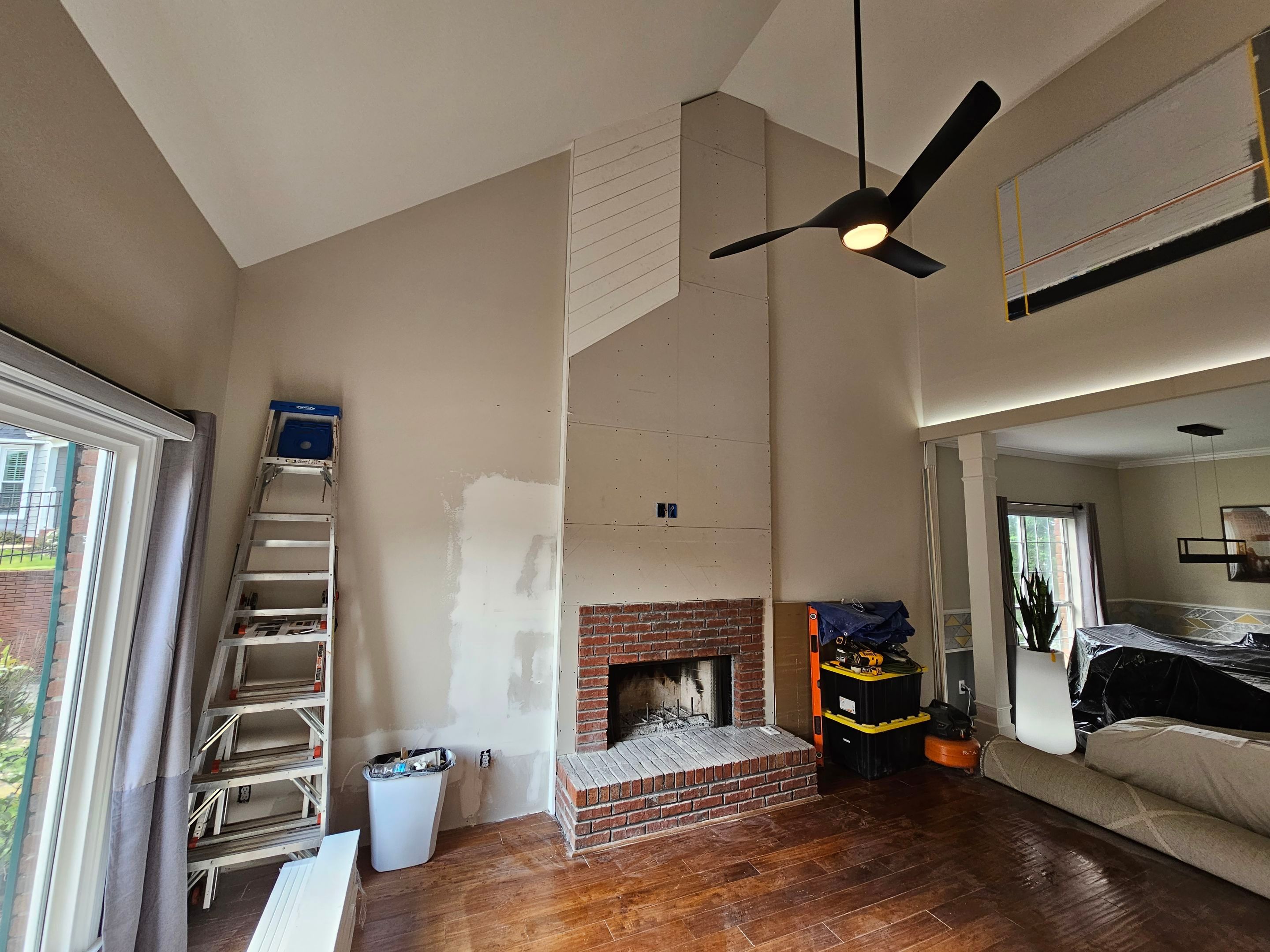 Ridgeway Parc - Chimney Buildout by Pillar and Pine