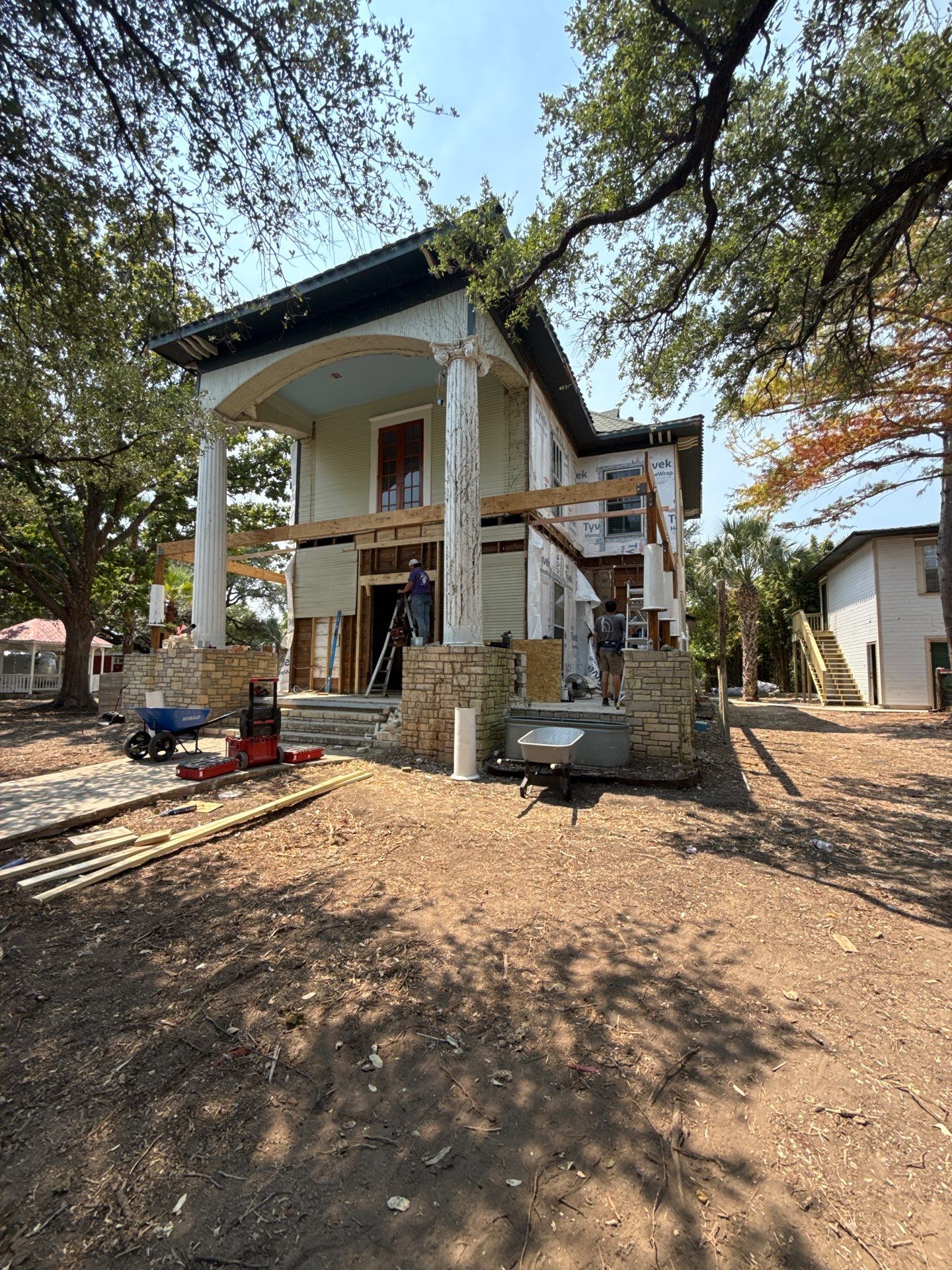 Spicewood Construction Project by Action Exteriors Austin