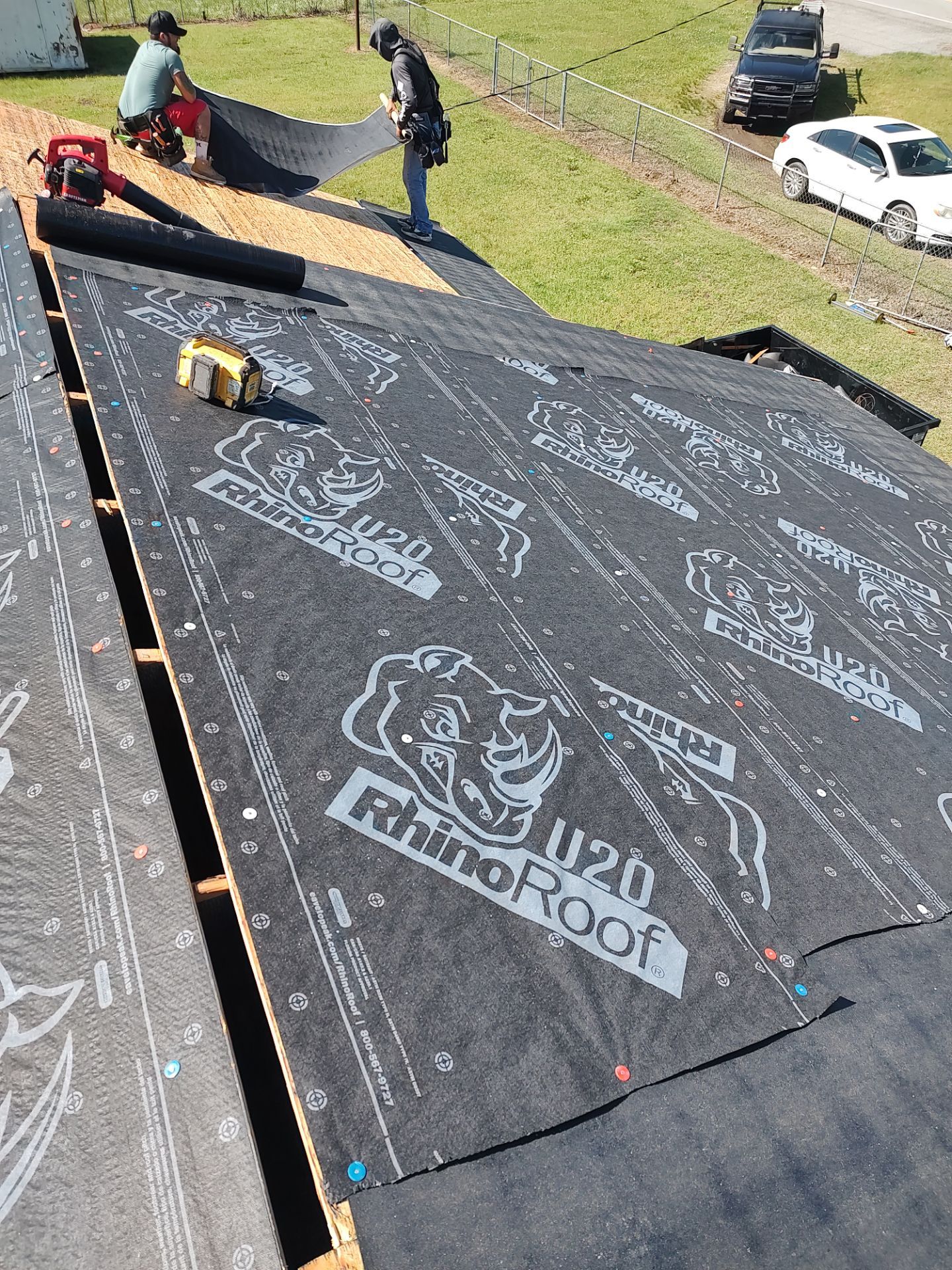 Roof replacement & Storm Door by In & Out Construction & Remodeling, LLC