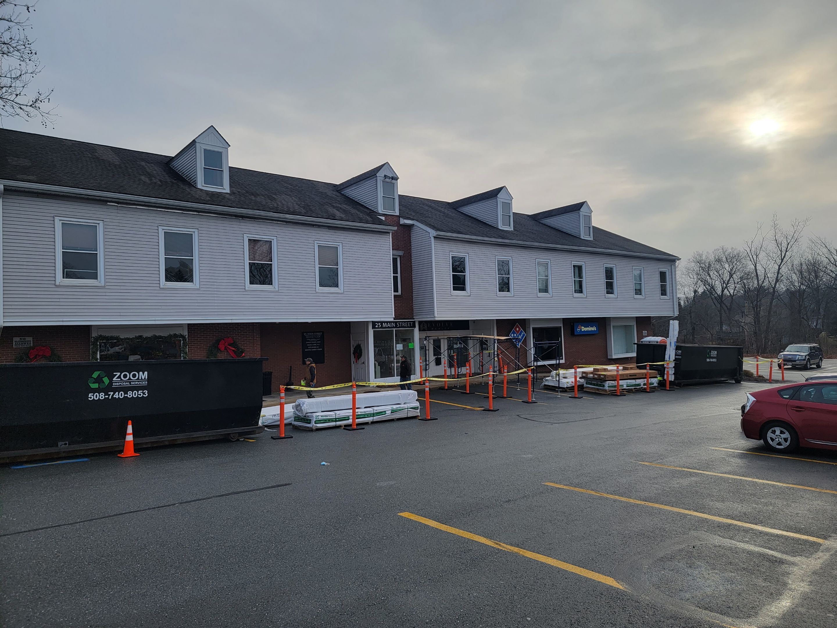 James Hardie Siding on Comercial building by UBrothers Construction